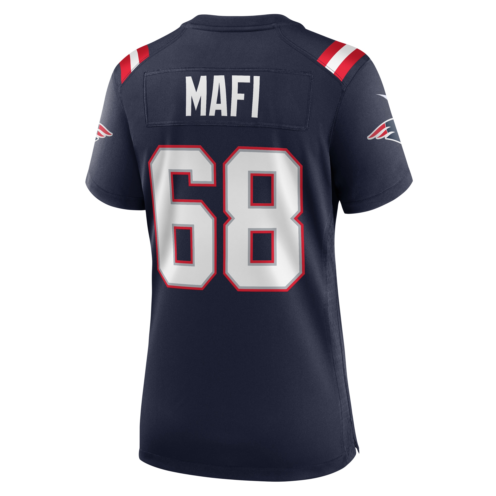 Atonio Mafi New England Patriots Women's Team Game Jersey -  Navy