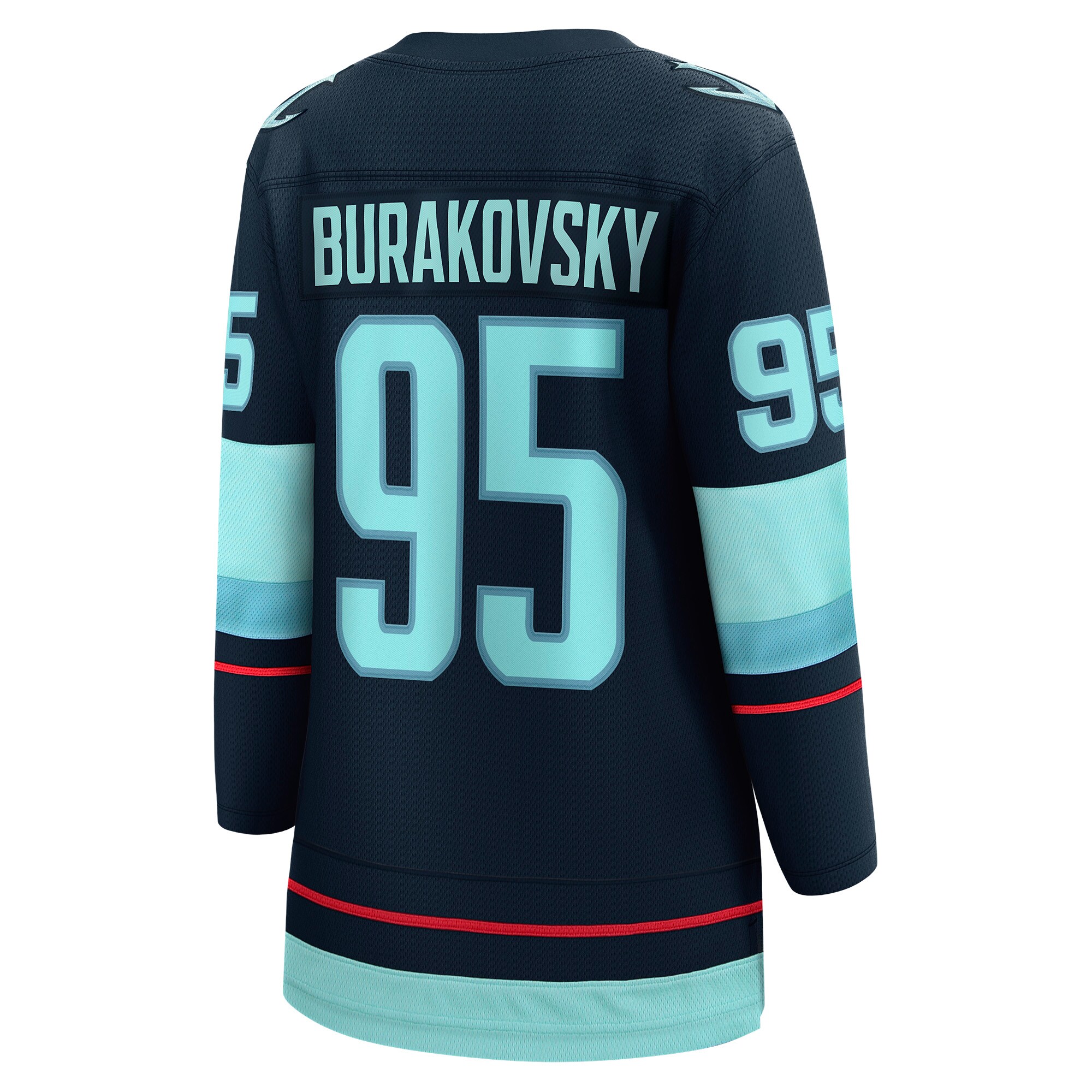Andre Burakovsky Seattle Kraken Women's Home Breakaway Player Jersey - Navy