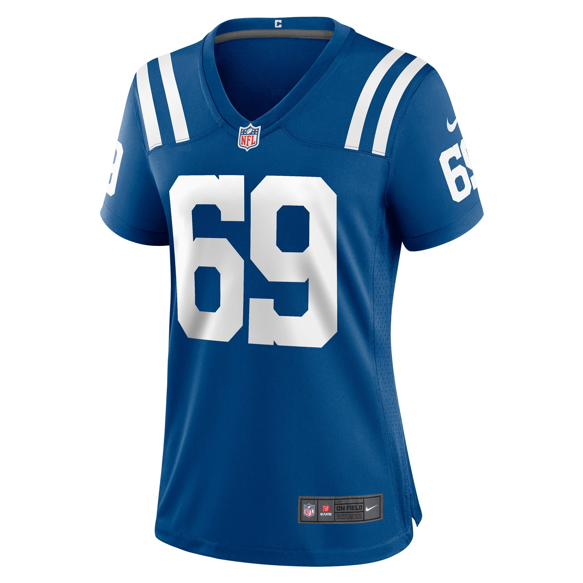 Matt Pryor Indianapolis Colts  Women's Game Jersey - Royal