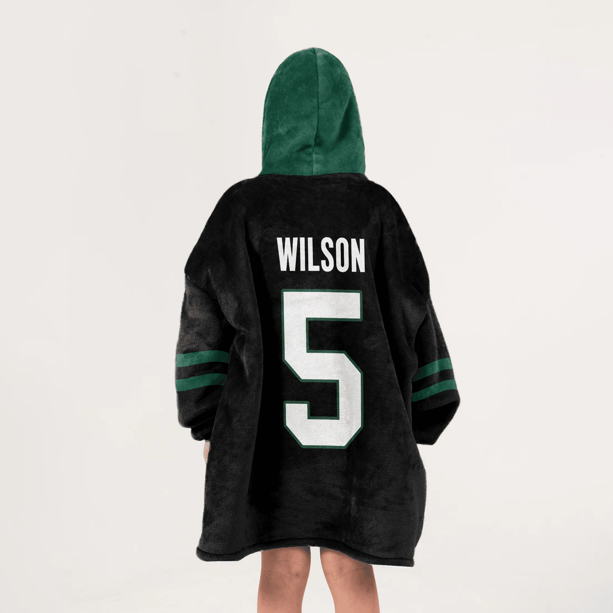 Kid G.W 5 New York J Football Unisex Blanket Hoodie