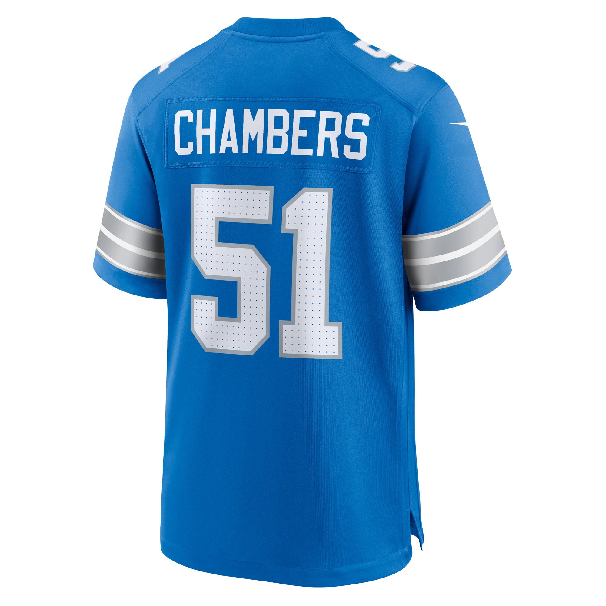 Steele Chambers Detroit Lions Game Jersey -  Blue