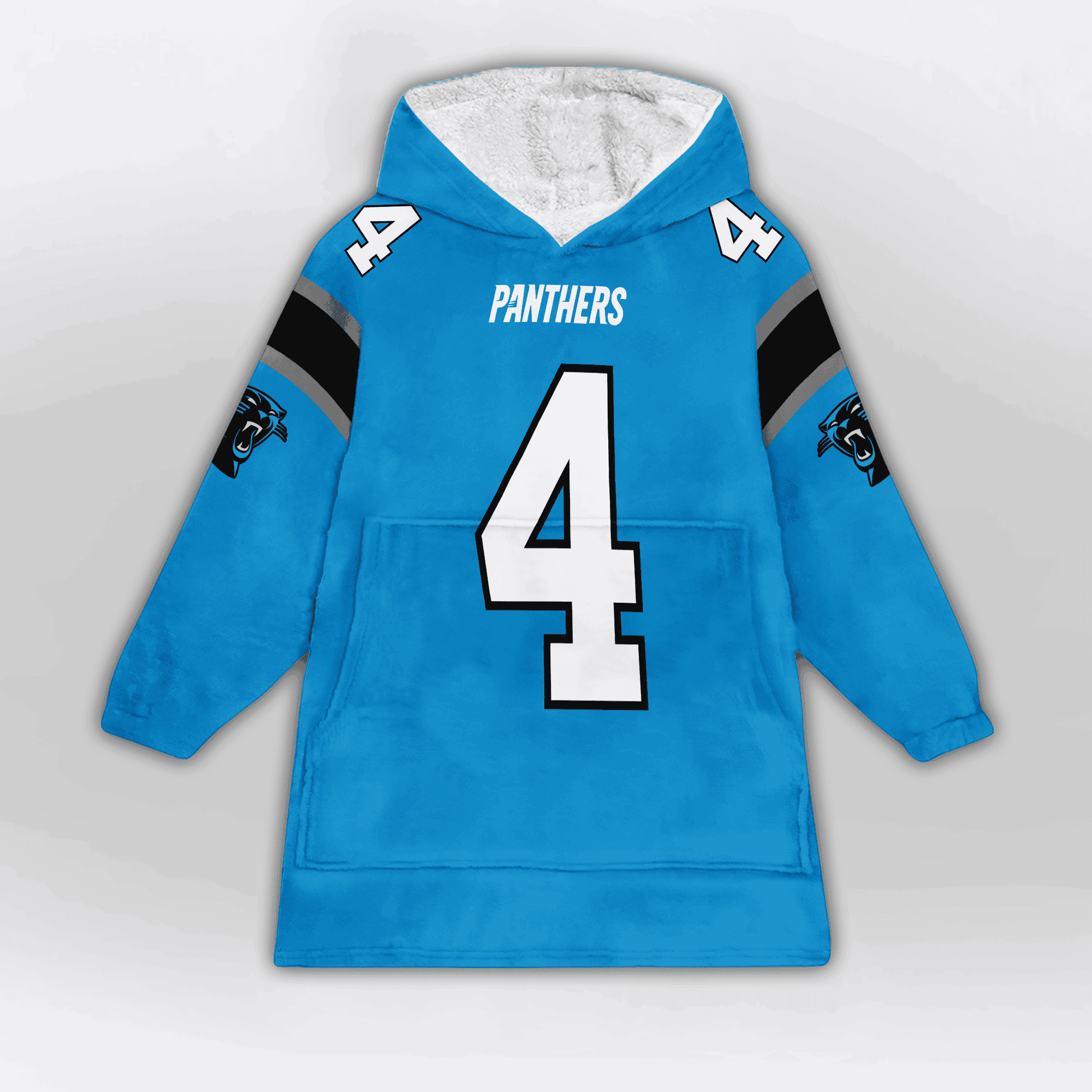 Kid 4 Carolina Football Unisex Blanket Hoodie
