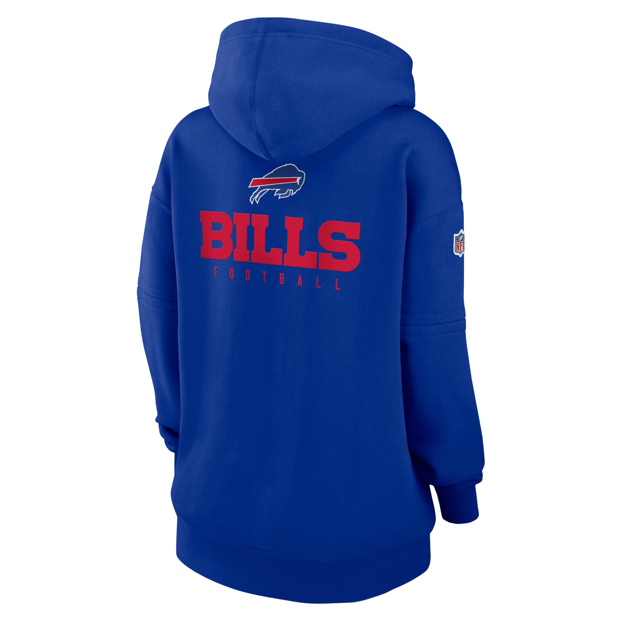 Buffalo Bills  Women's 2023 Sideline Club Fleece Pullover Hoodie - Royal