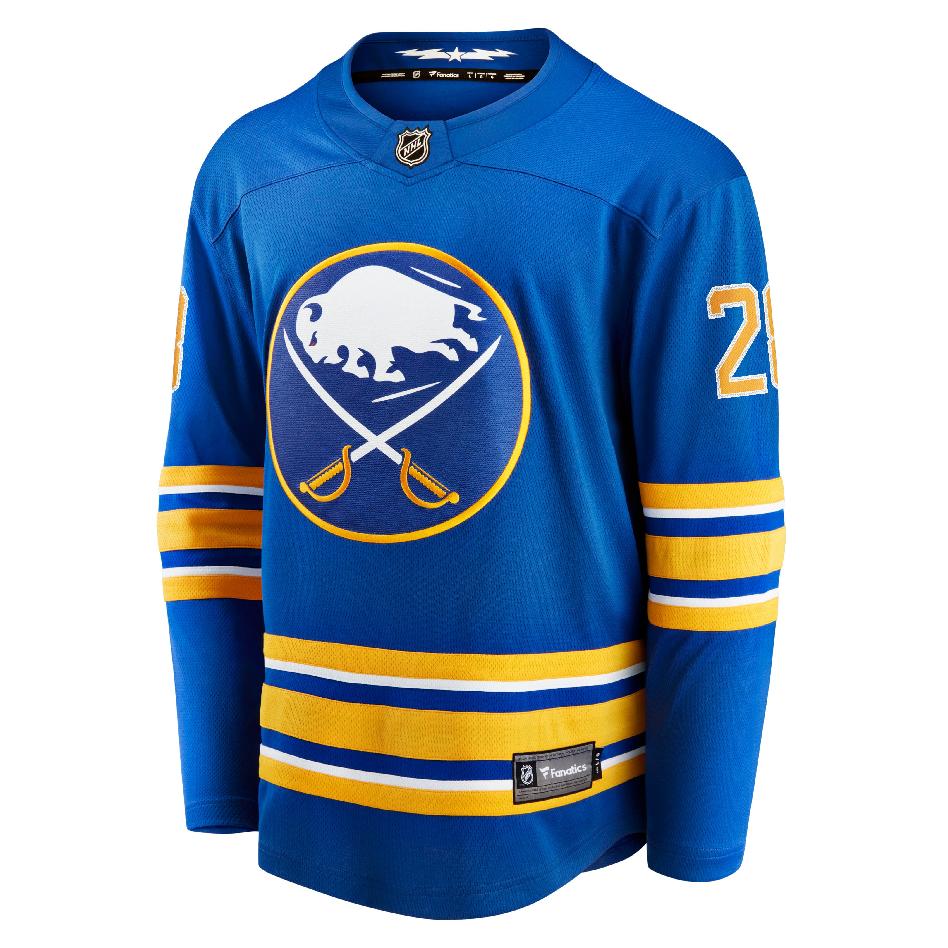 Zemgus Girgensons Buffalo Sabres Home Breakaway Player Jersey - Royal