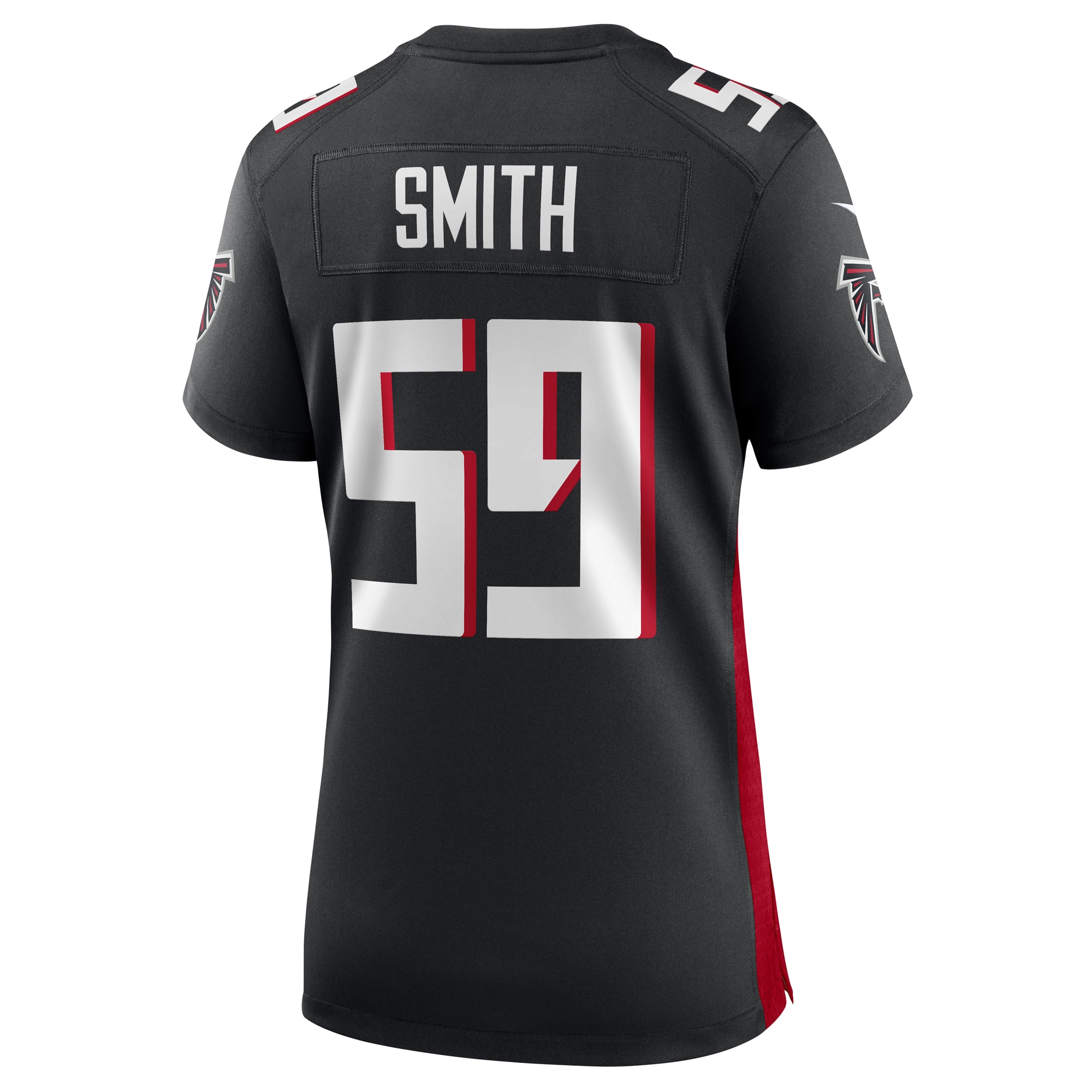 Andre Smith Atlanta Falcons Women's  Game Jersey -  Black