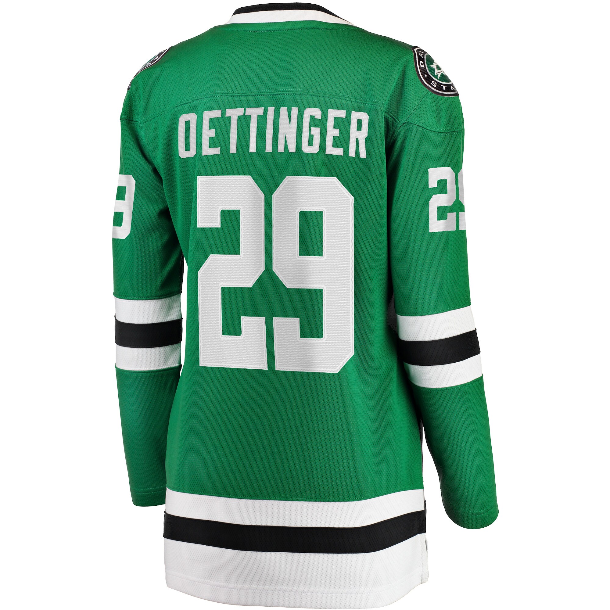 Jake Oettinger Dallas Stars Women's Home Breakaway Player Jersey - Kelly Green