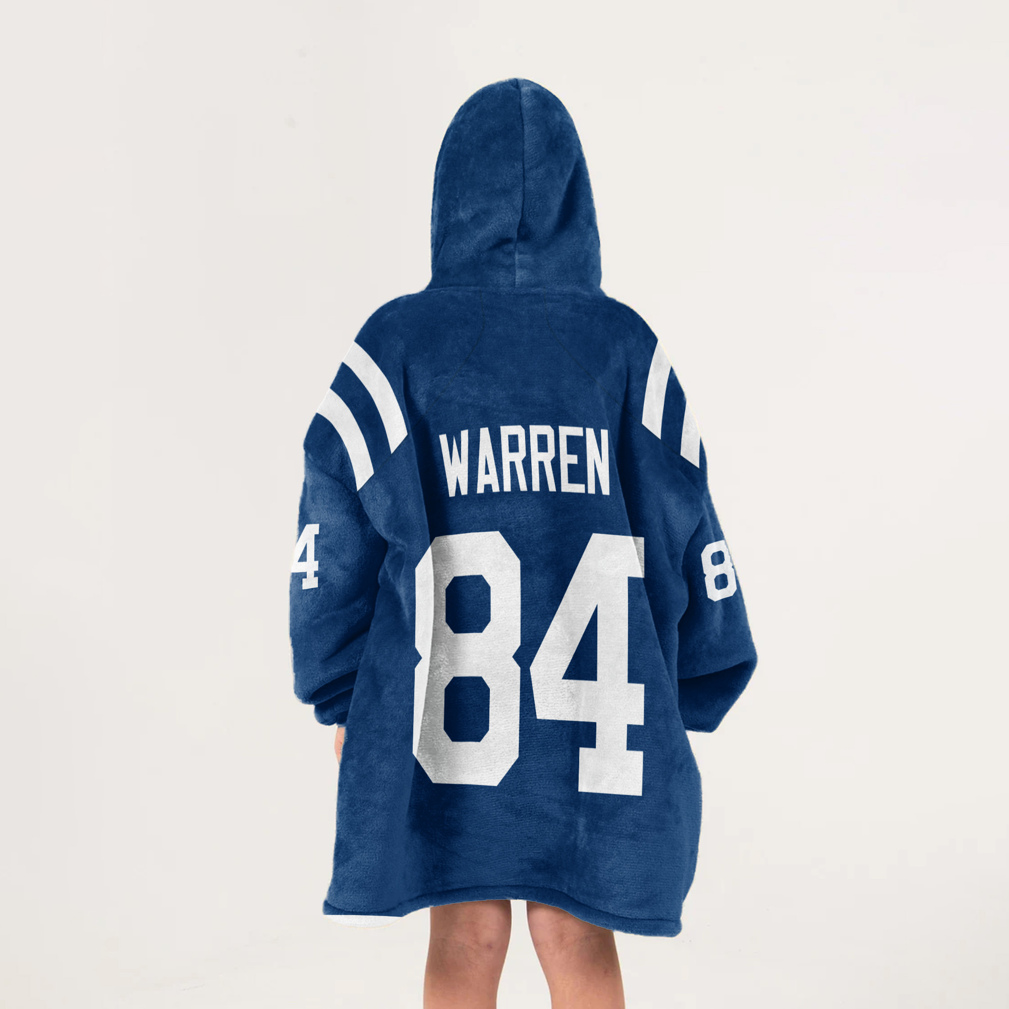 Kid 84 Indianapolis Football Unisex Blanket Hoodie
