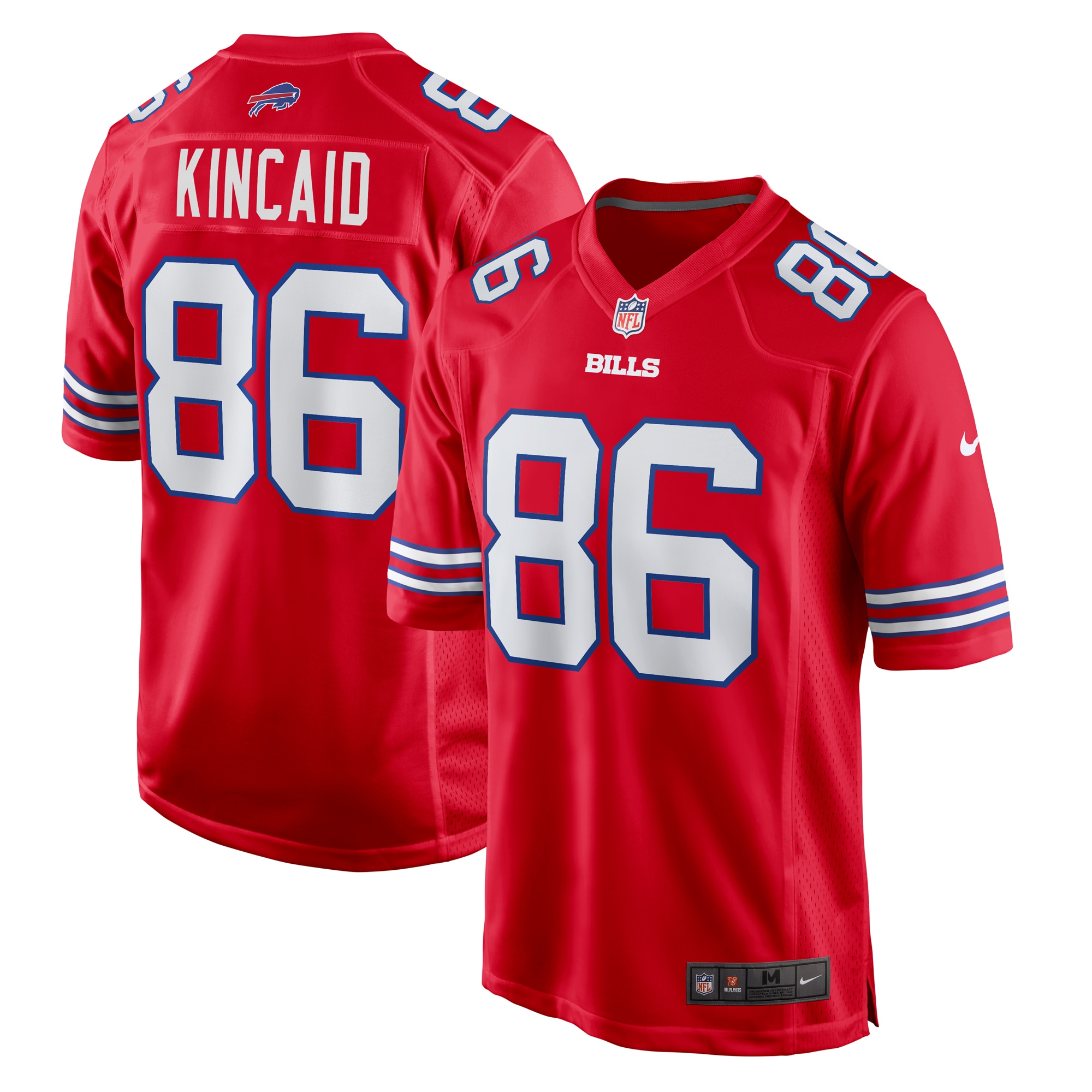 Dalton Kincaid Buffalo Bills  Game Jersey - White