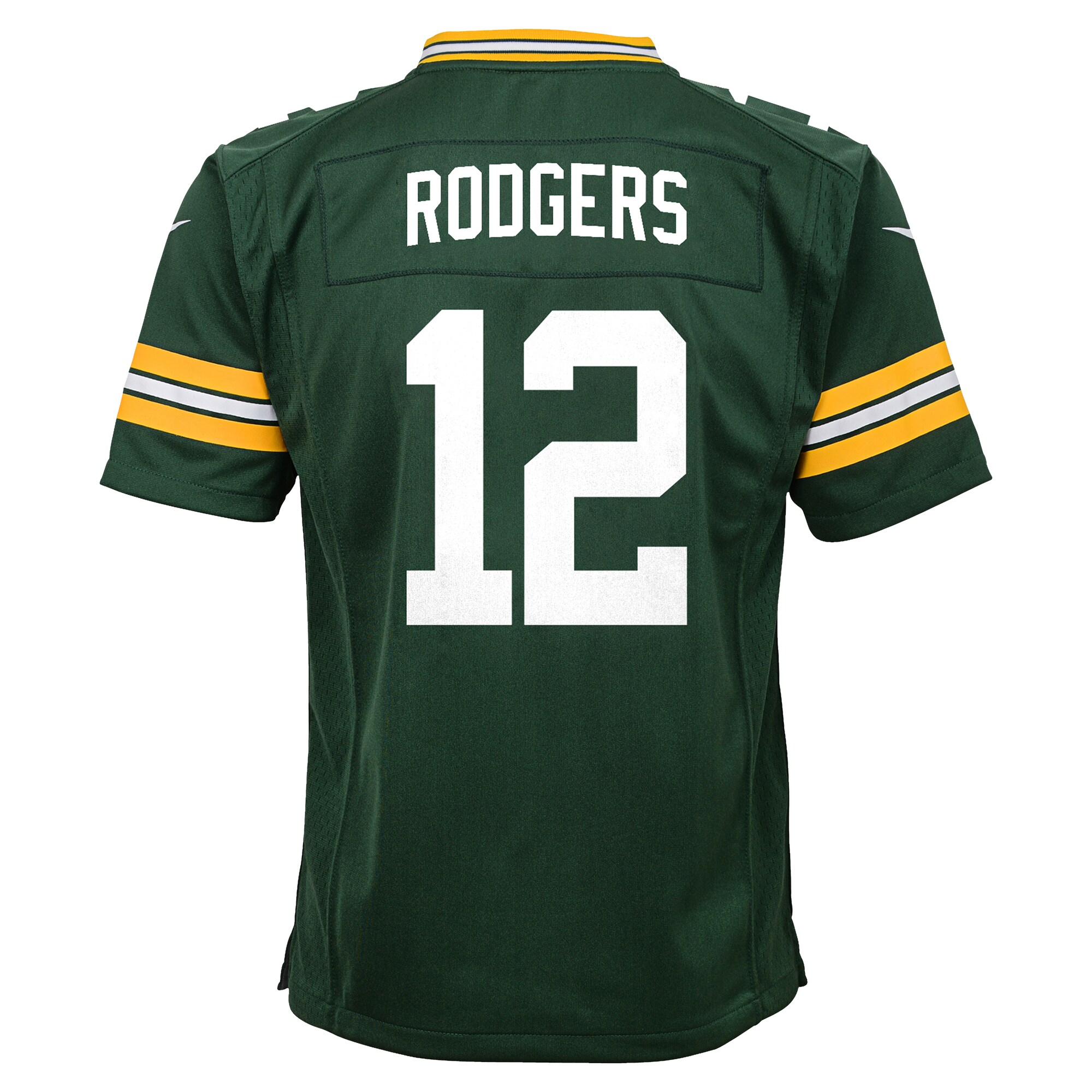 Aaron Rodgers Green Bay Packers Youth Game Jersey - Green