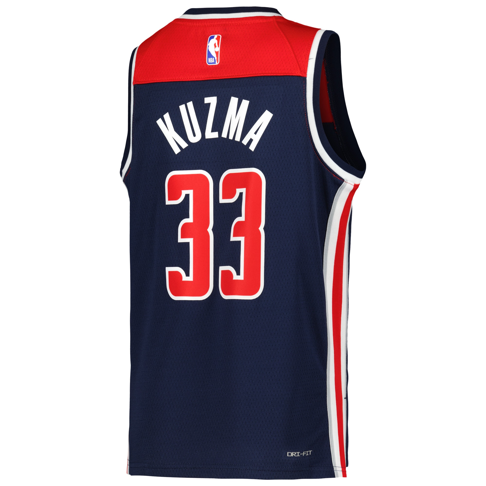 Kyle Kuzma Washington Wizards  Youth Swingman Jersey - Statement Edition - Navy