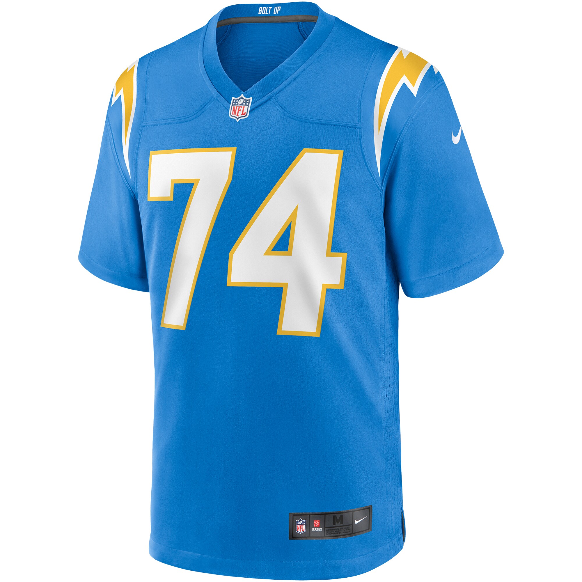 Storm Norton Los Angeles Chargers  Team Game Jersey - Powder Blue
