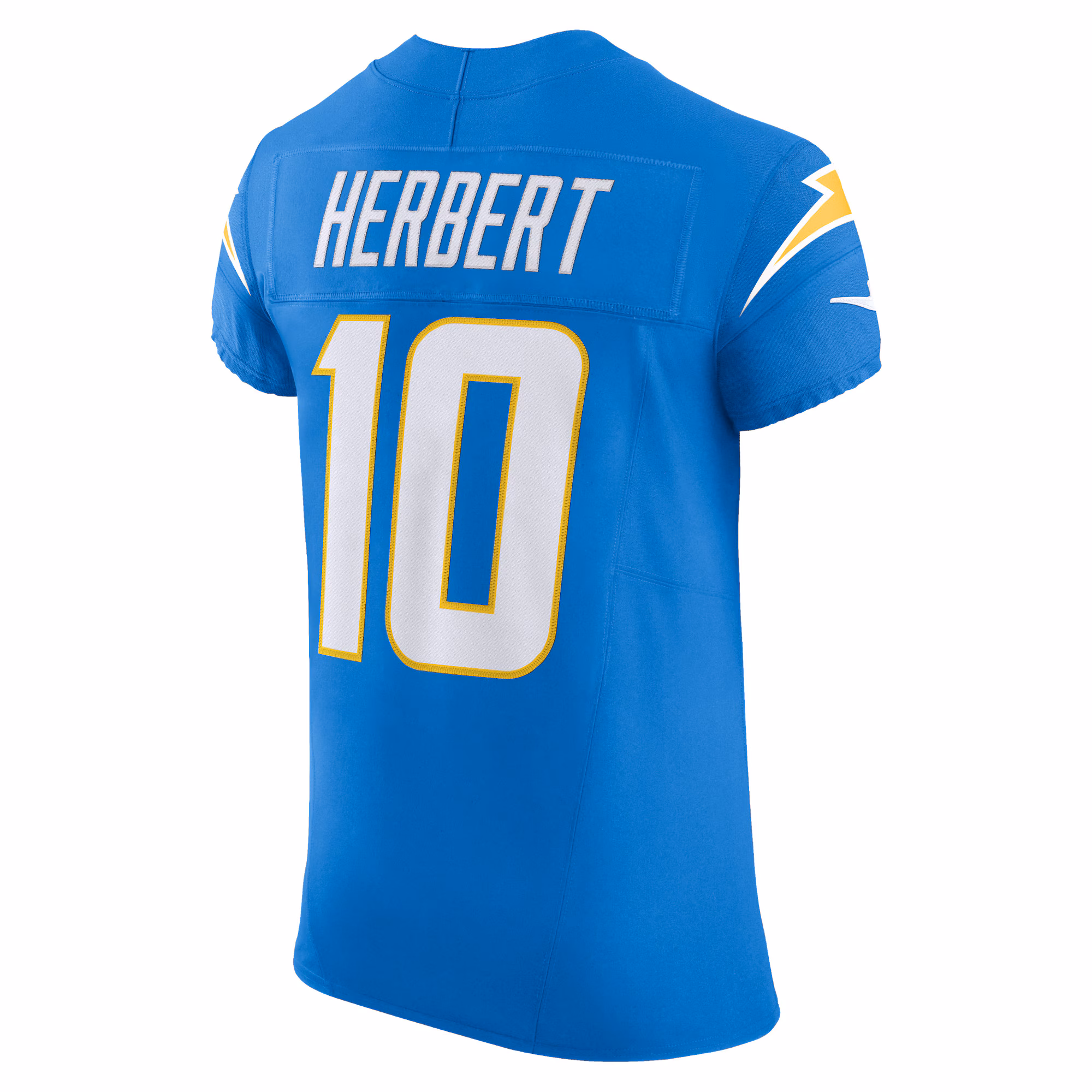 Justin Herbert Los Angeles Chargers  Vapor F.U.S.E. Elite Jersey - Powder Blue