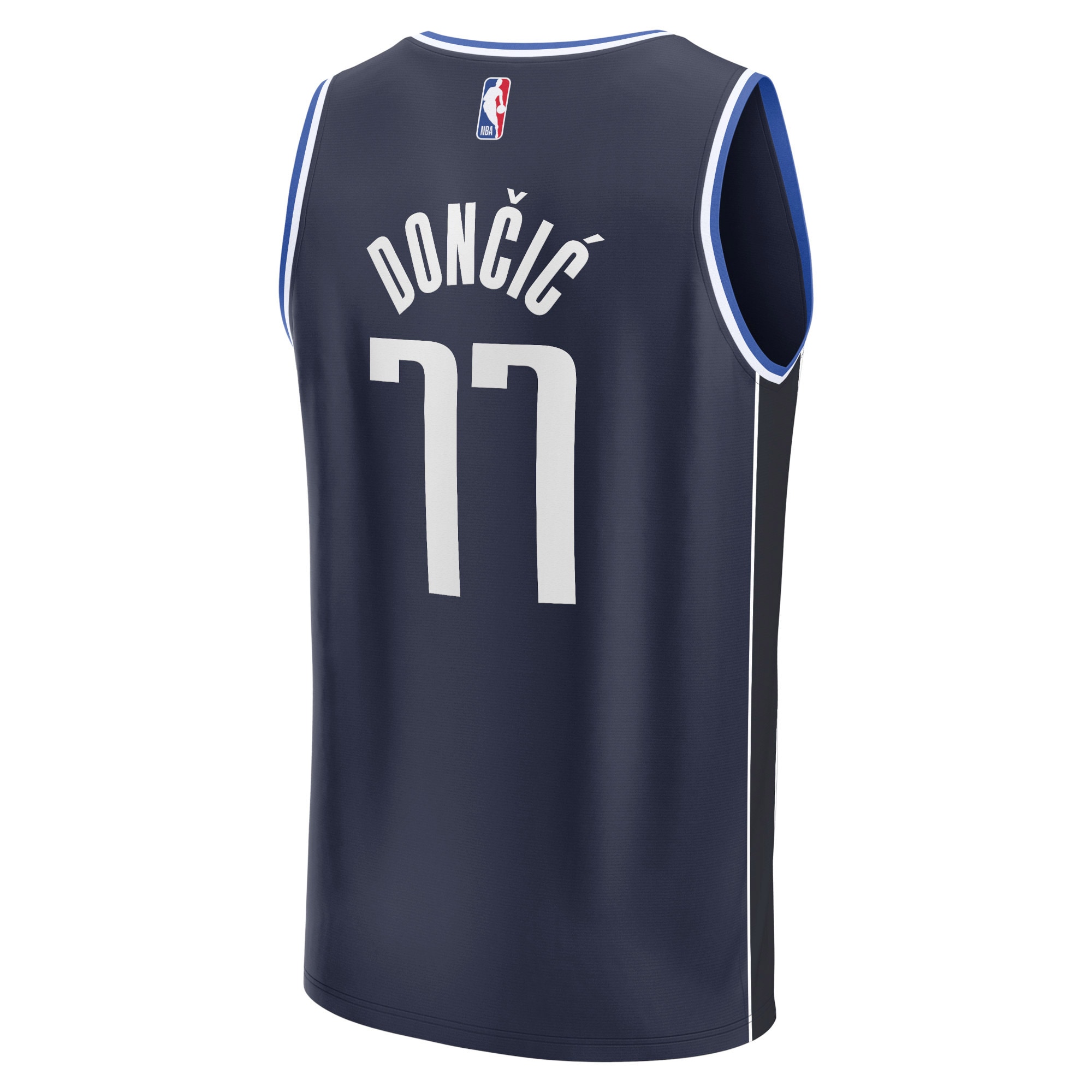 Luka Doncic Dallas Mavericks  Youth Fast Break Player Jersey - Statement Edition - Navy