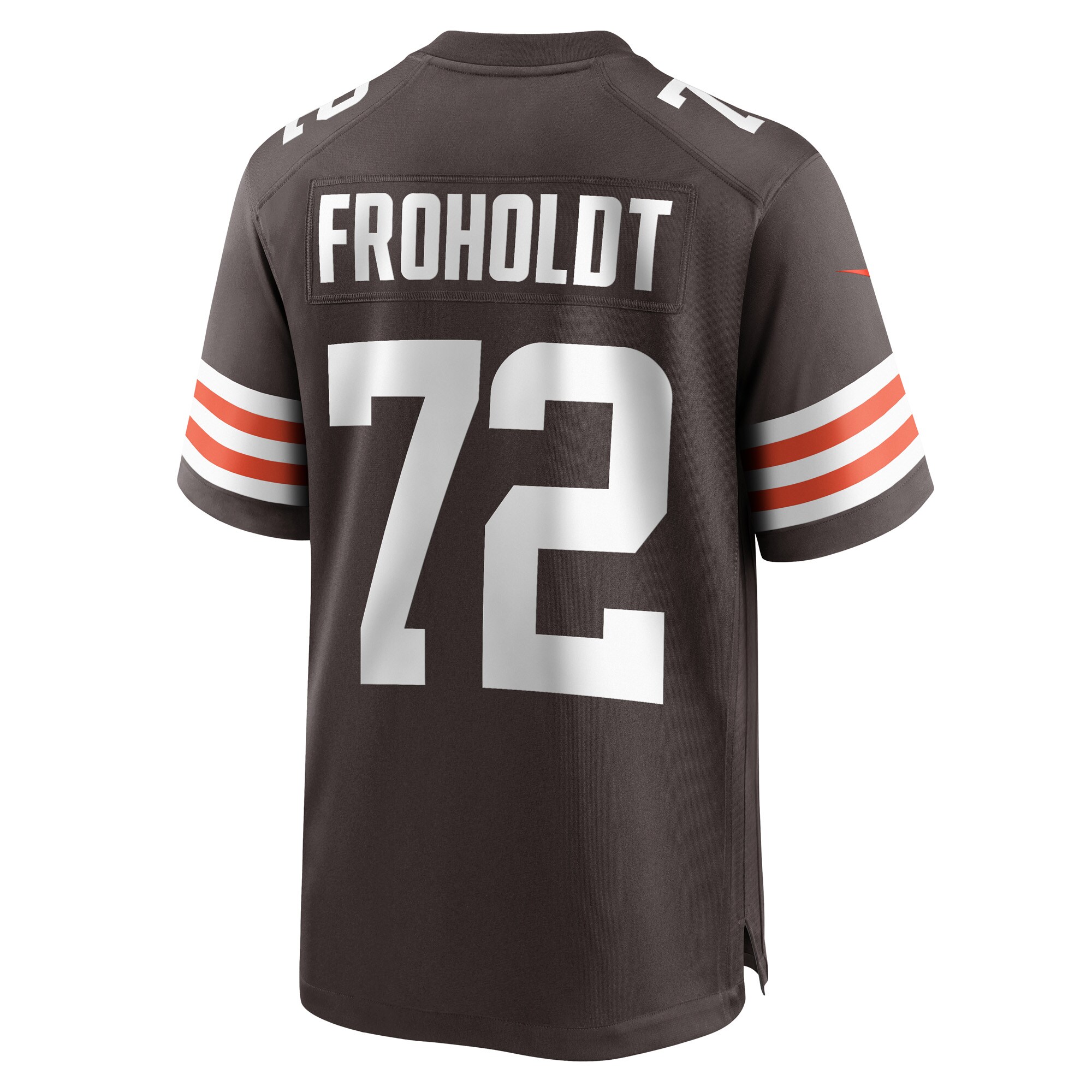 Hjalte Froholdt Cleveland Browns  Game Player Jersey - Brown