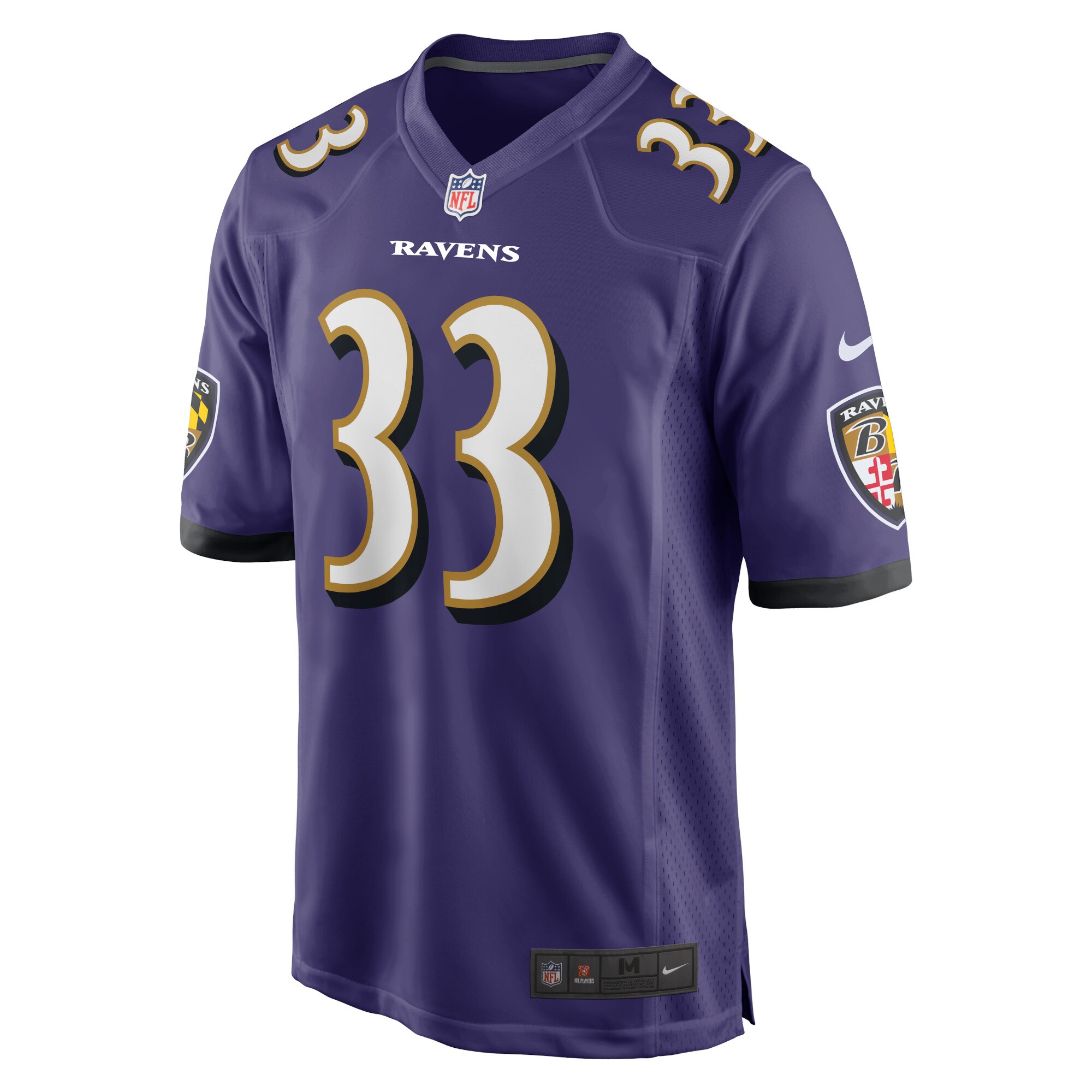 BoPete Keyes Baltimore Ravens  Home Game Player Jersey - Purple