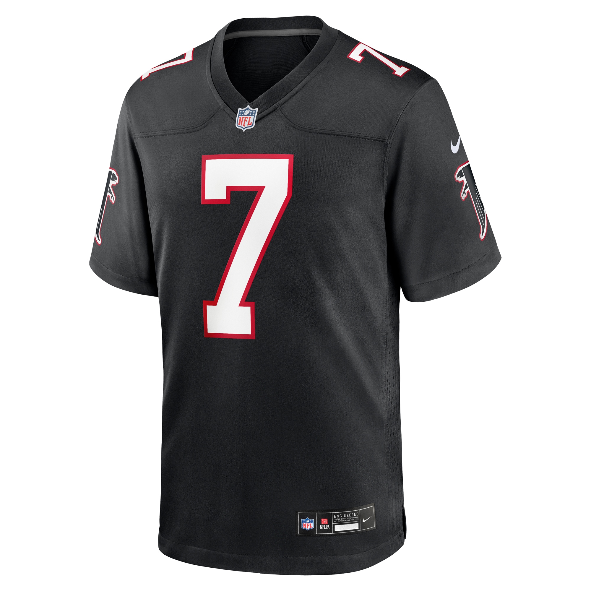 Bijan Robinson Atlanta Falcons 2023 NFL Draft First Round Pick Game Jersey - White