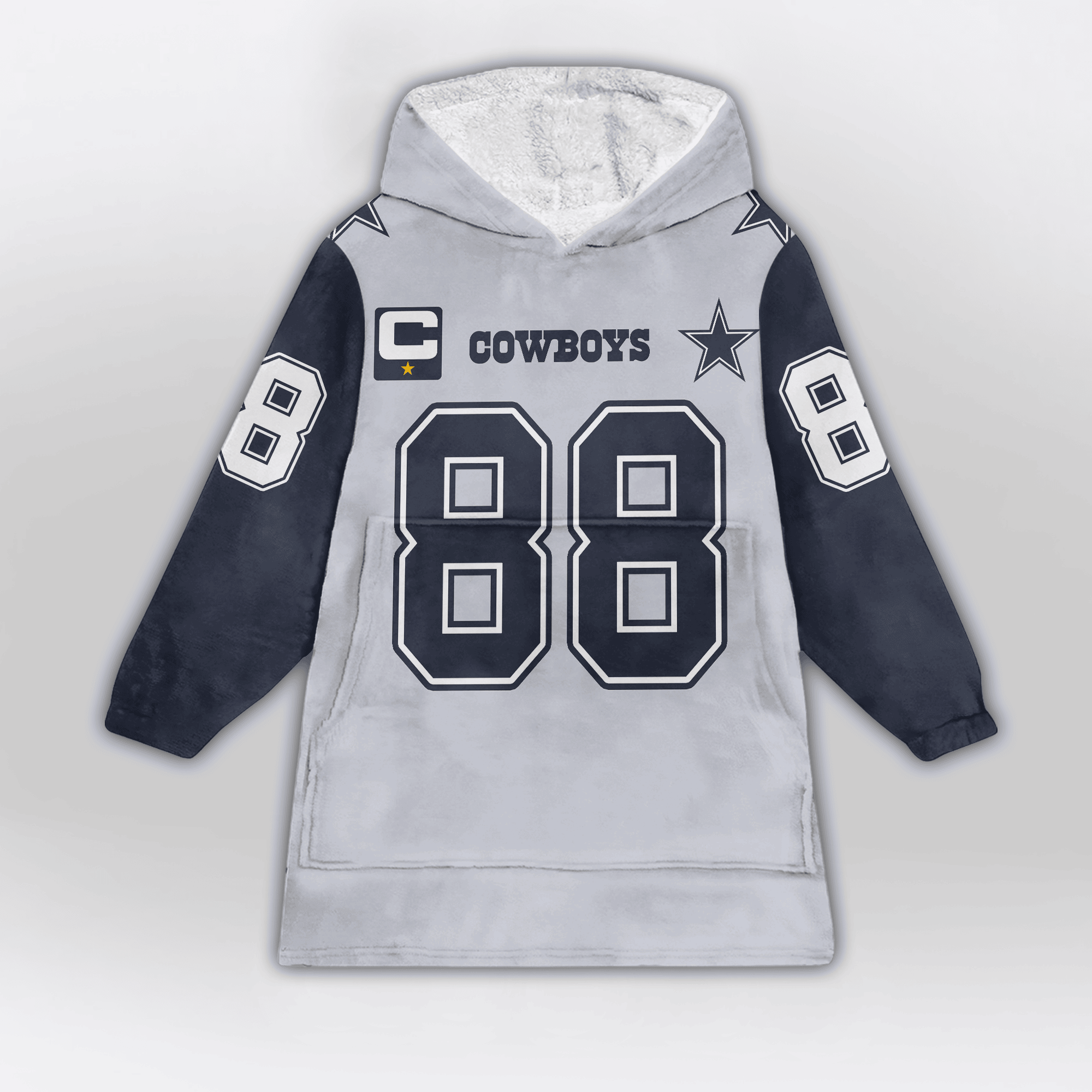 Kid C.L 88 Captain Dallas Football Unisex Blanket Hoodie