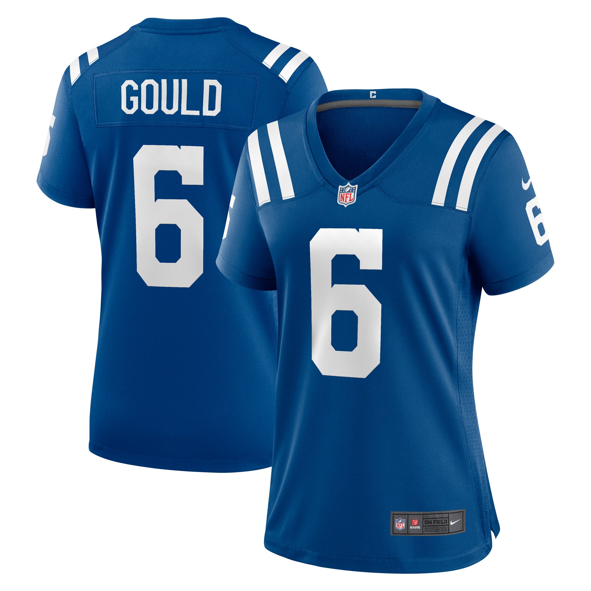 Anthony Gould Indianapolis Colts Women's Game Jersey -  Royal