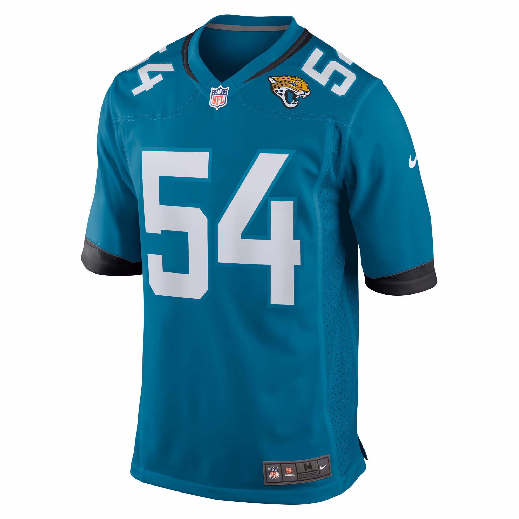 DJ Coleman Jacksonville Jaguars  Game Jersey -  Teal