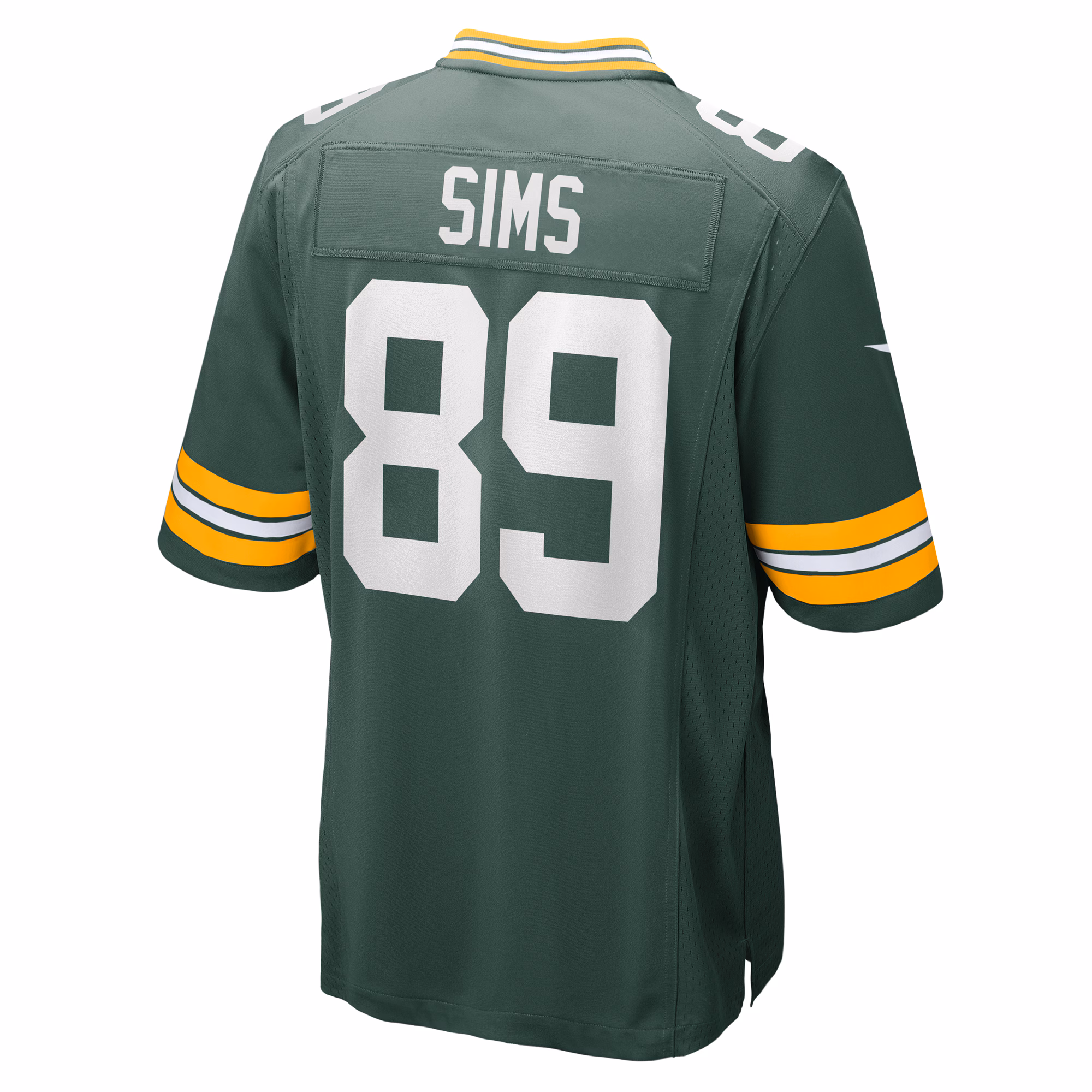 Ben Sims Green Bay Packers Team Game Jersey -  Green