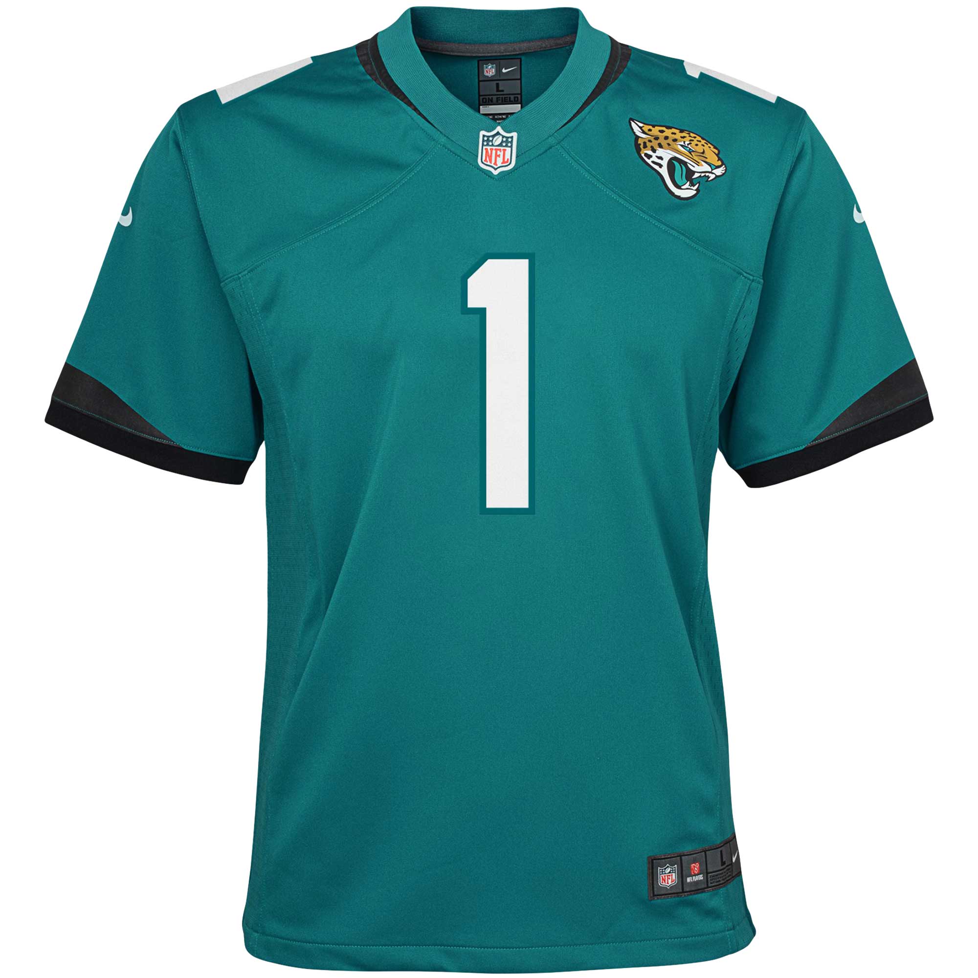 Travis Etienne Jacksonville Jaguars  Youth Game Jersey - Teal