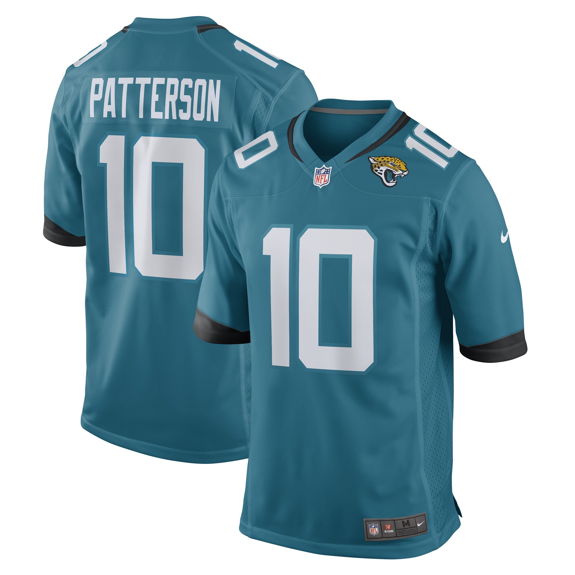 Riley Patterson Jacksonville Jaguars  Game Player Jersey - Teal