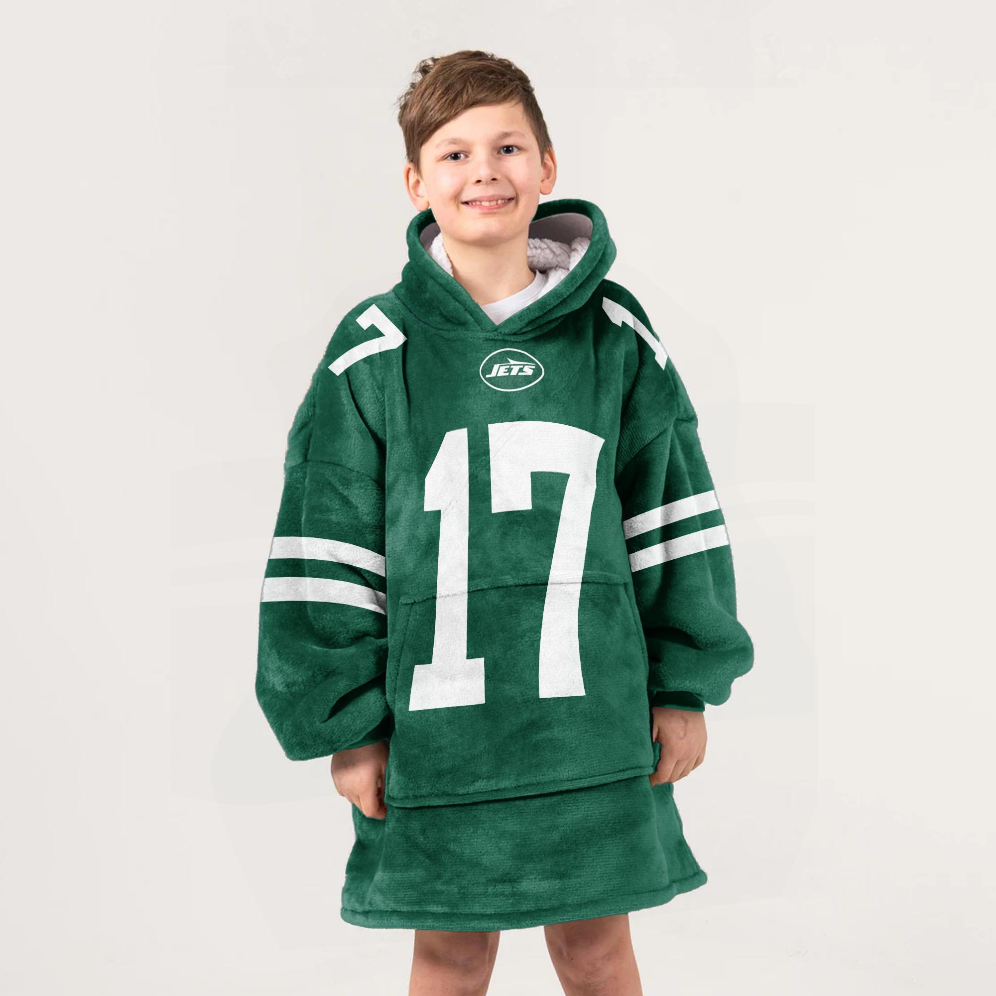 Adult DA 17 New York Football Unisex Blanket Hoodie