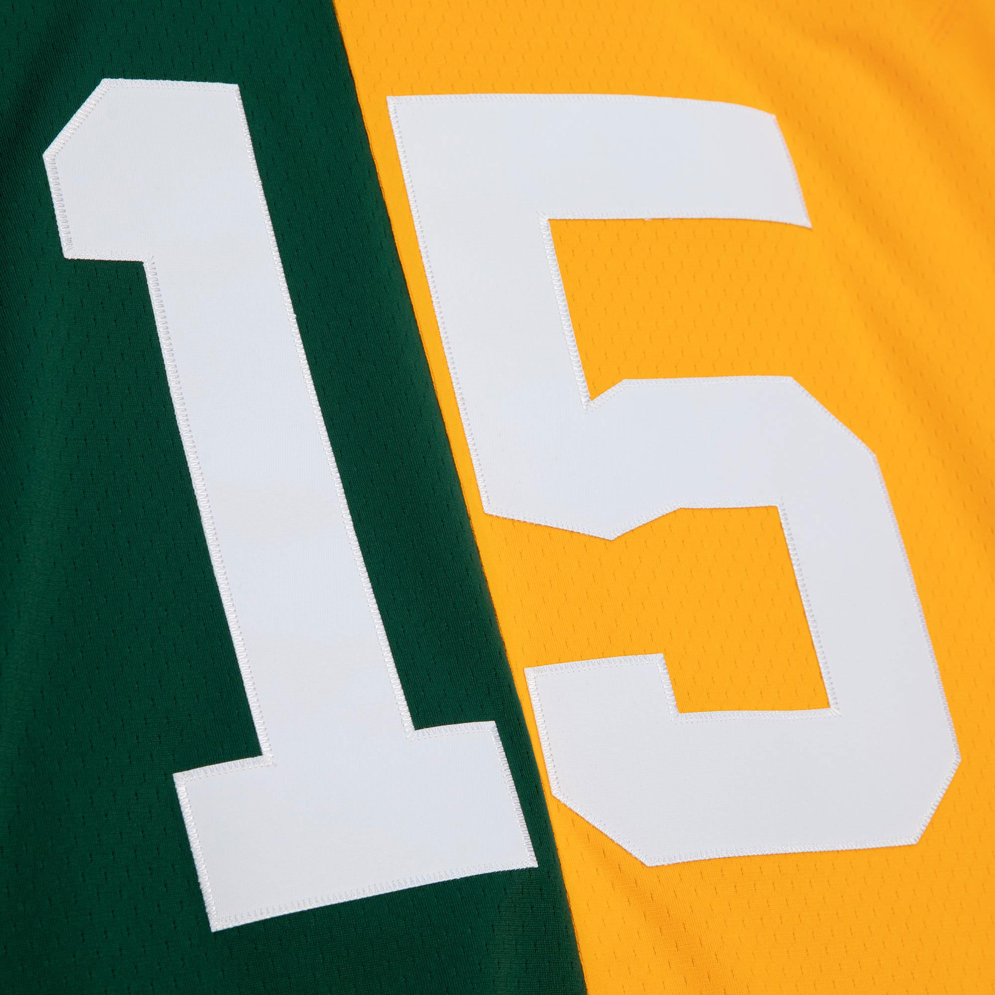 Bart Starr Green Bay Packers 1969 Split Legacy Replica Jersey - Green/Gold