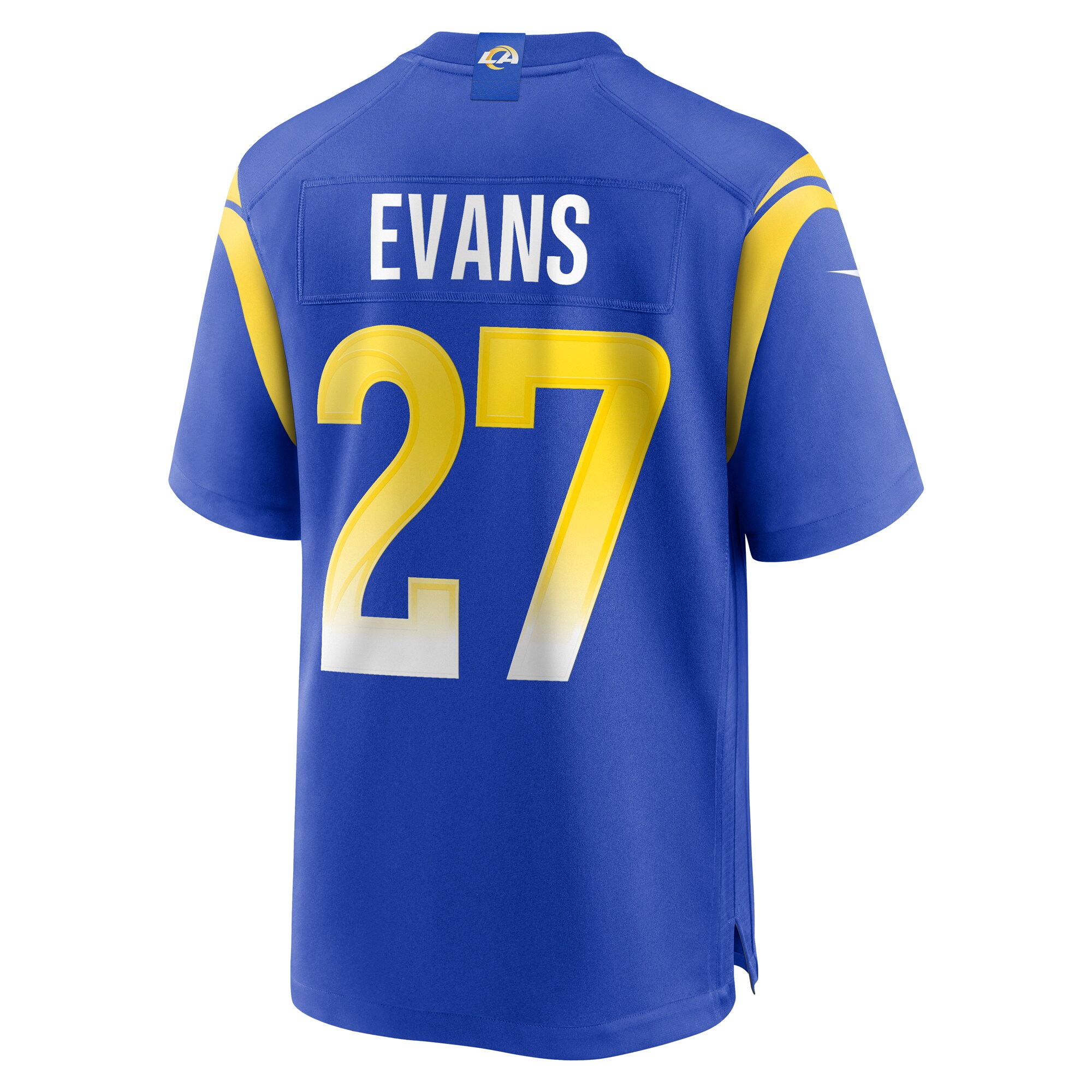 Tiyon Evans Los Angeles Rams  Home Game Jersey - Royal