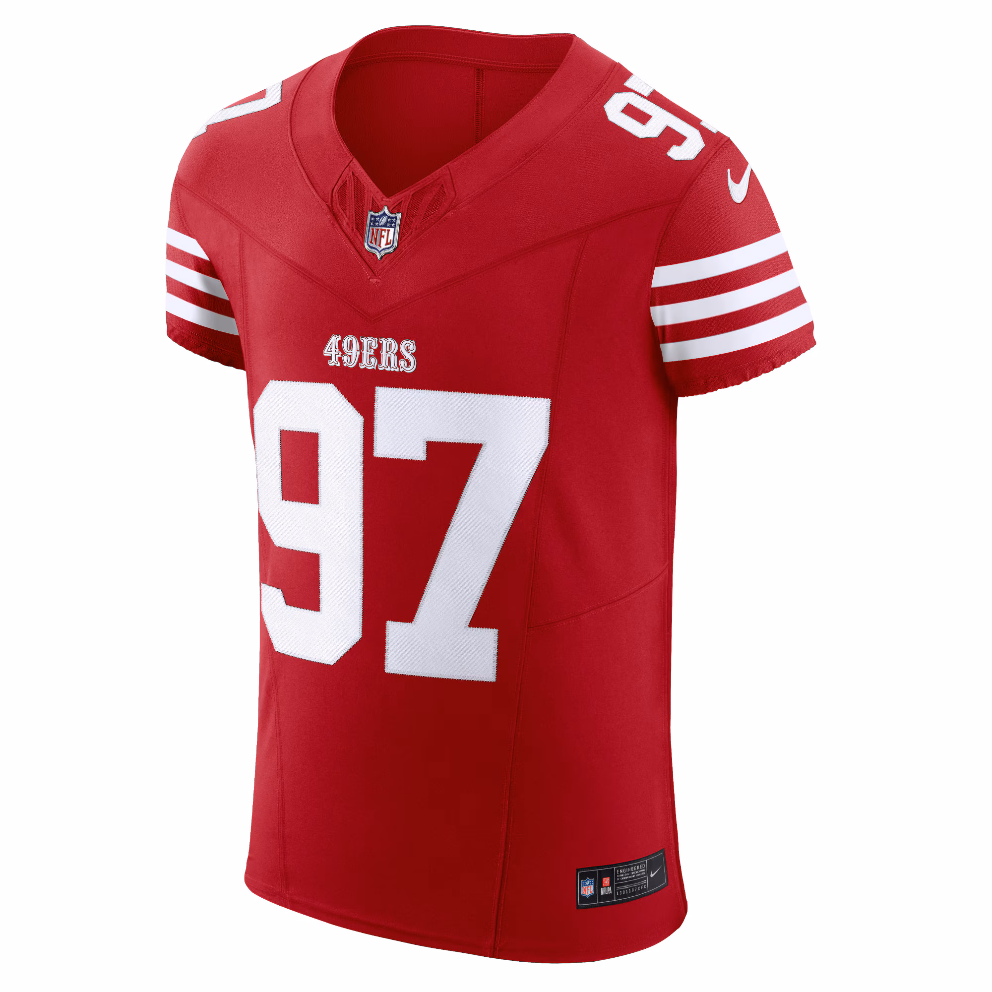 Nick Bosa San Francisco 49ers Vapor F.U.S.E. Elite Jersey - Scarlet