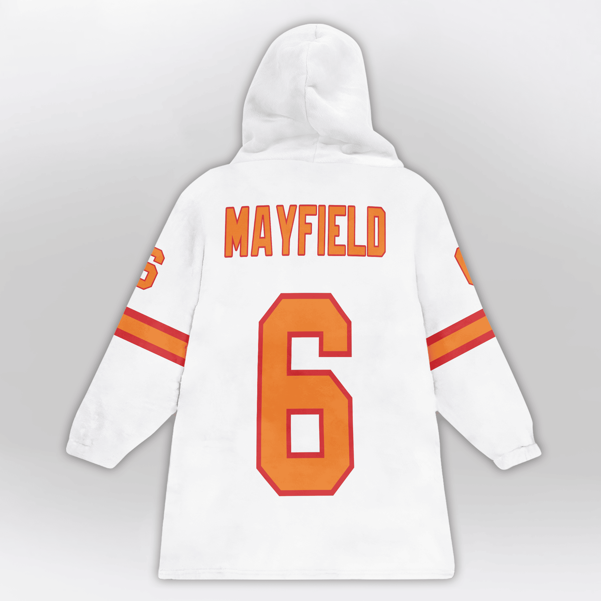 Kid B.M 6 Tampa Bay Football 50th Season Game Unisex Blanket Hoodie