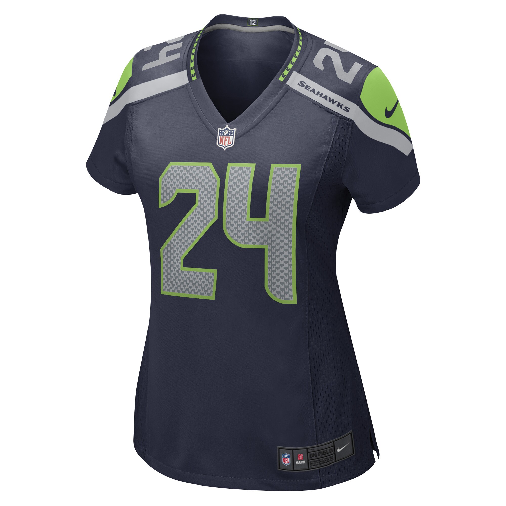 Isaiah Dunn Seattle Seahawks  Women's Game Player Jersey - College Navy