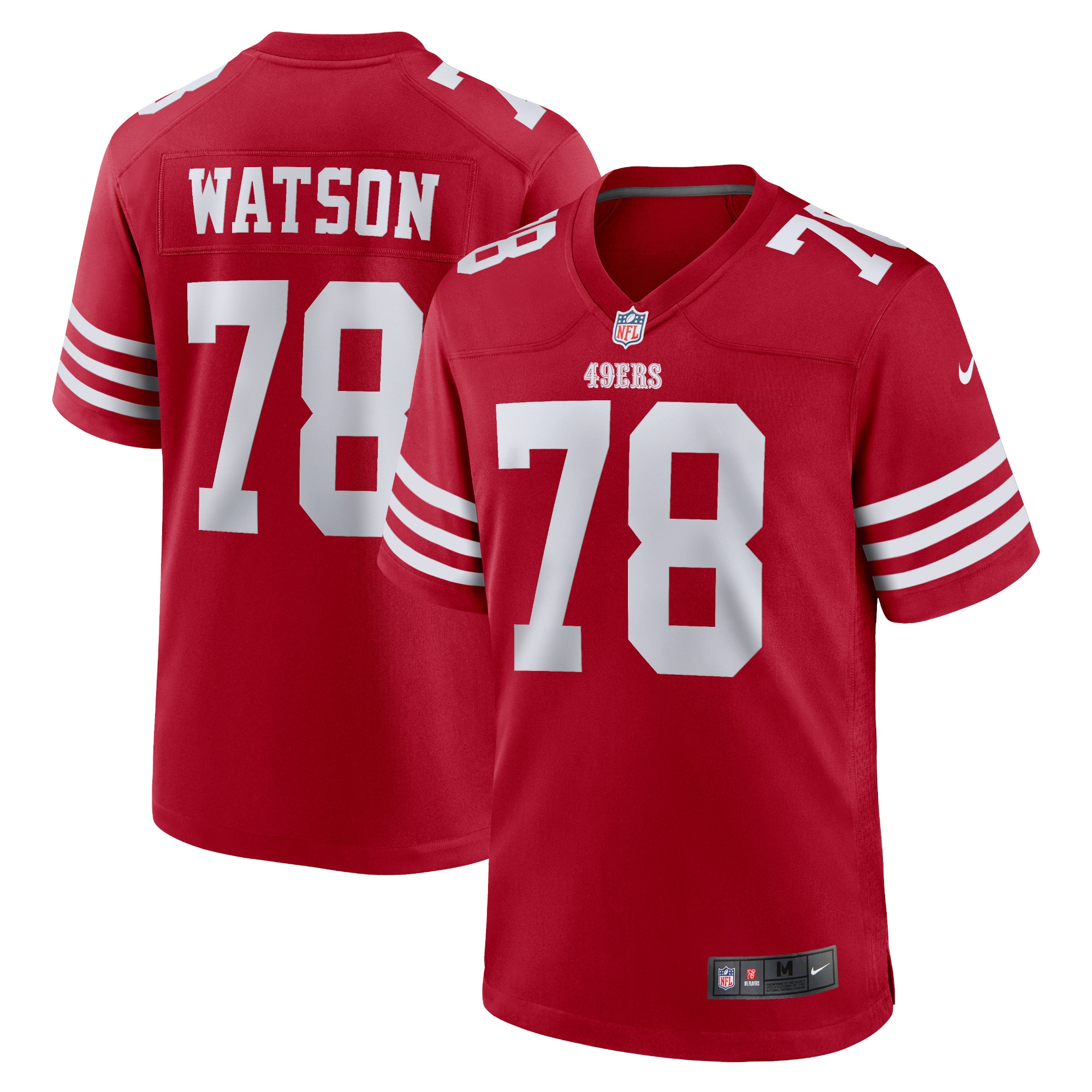 Leroy Watson San Francisco 49ers  Home Game Player Jersey - Scarlet