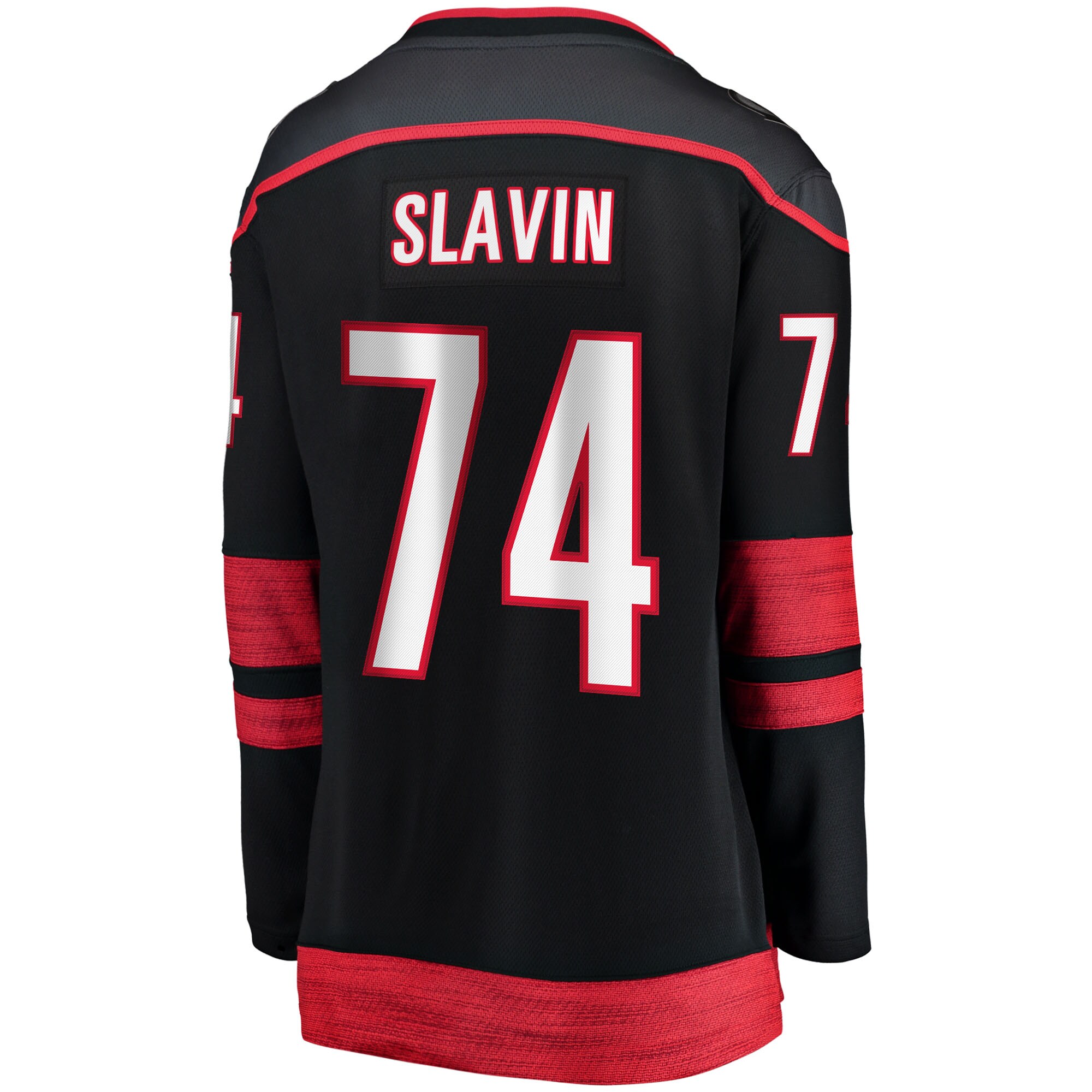 Jaccob Slavin Carolina Hurricanes Women's Home Breakaway Player Jersey - Black