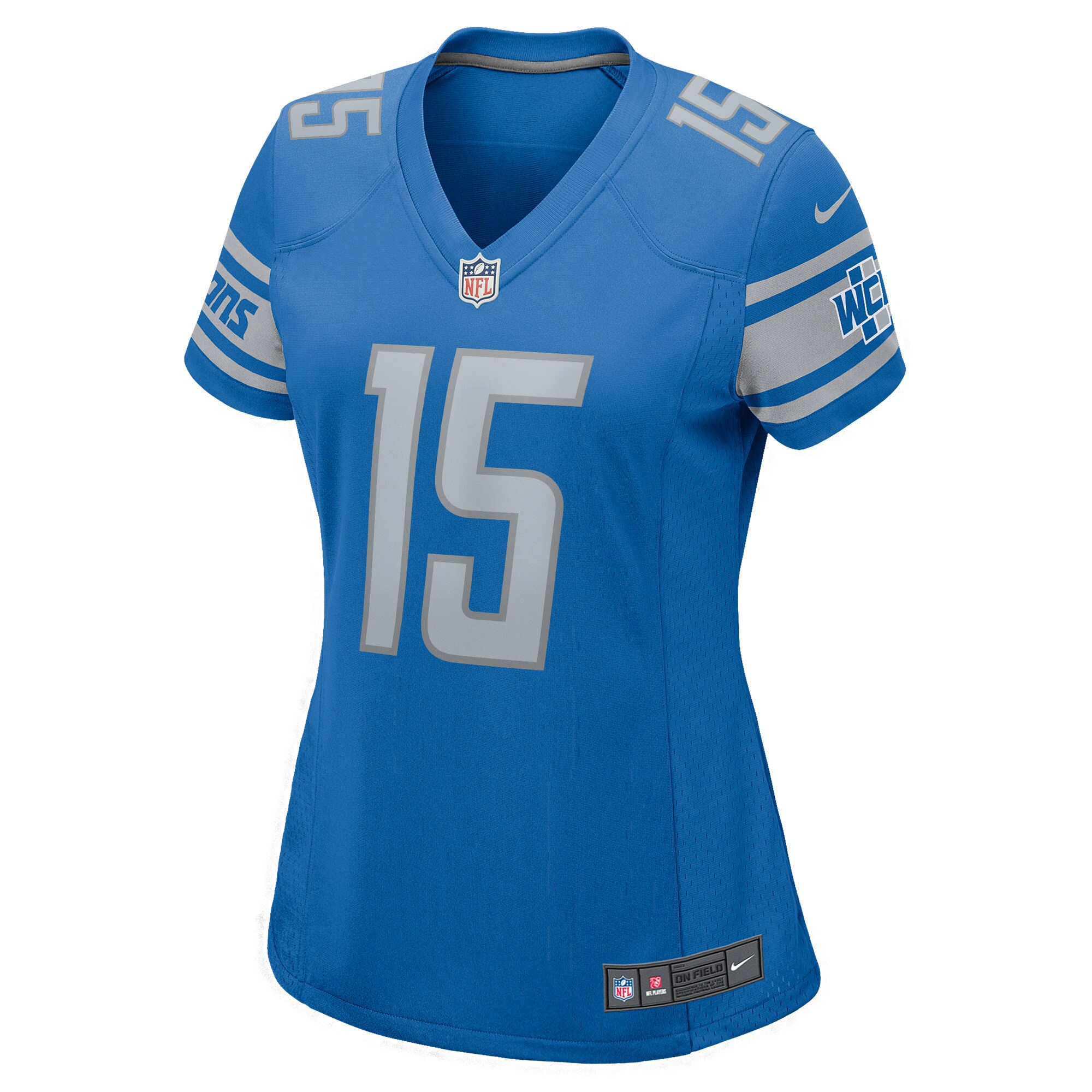 Maurice Alexander Detroit Lions  Women's Player Game Jersey - Blue
