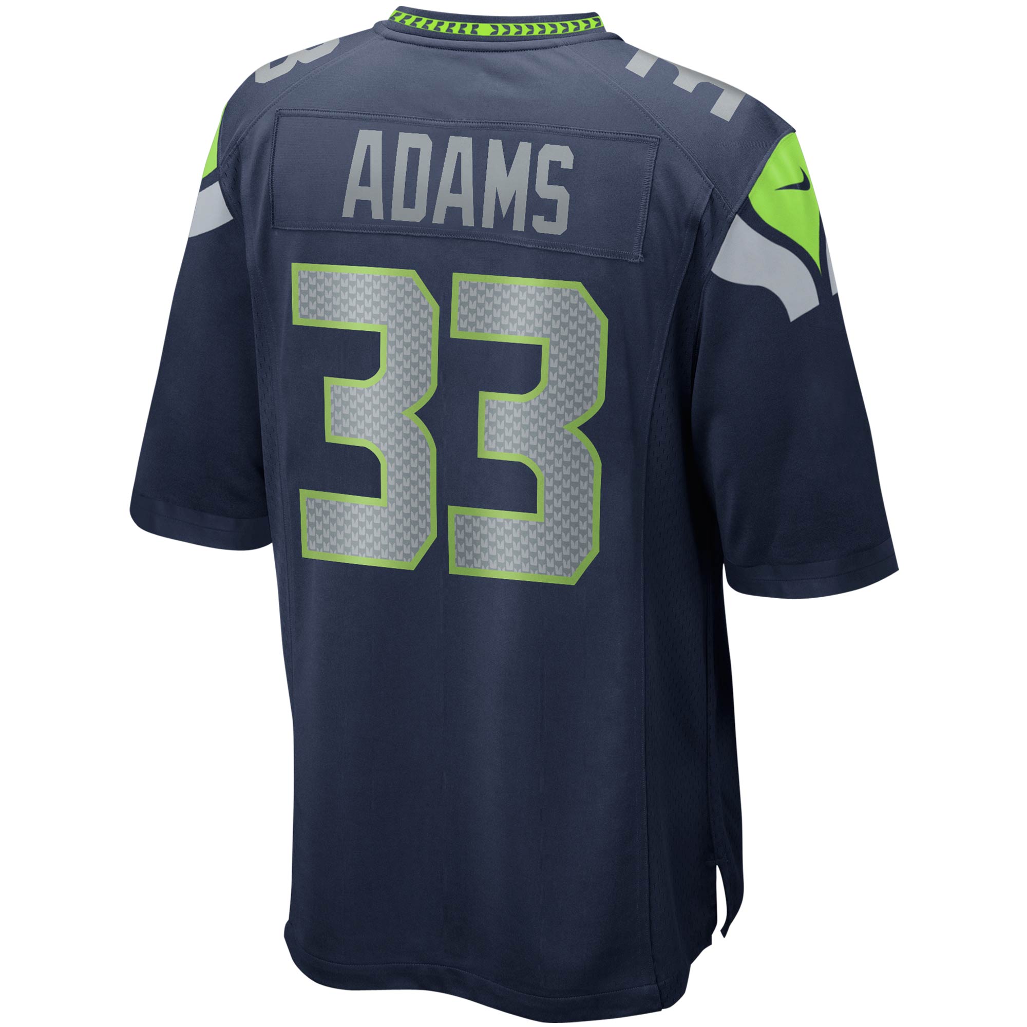 Jamal Adams Seattle Seahawks  Game Jersey - College Navy