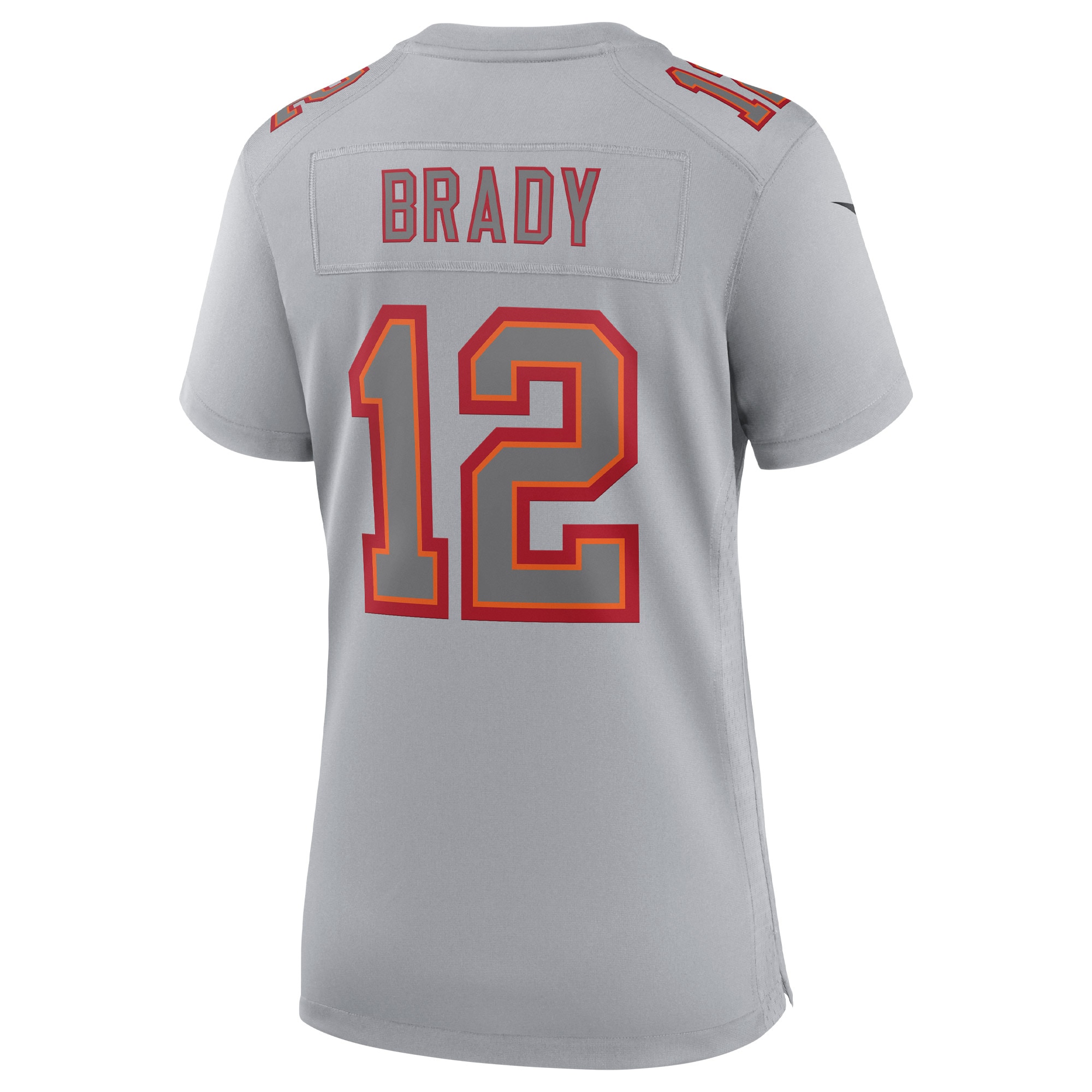 Tom Brady Tampa Bay Buccaneers Women's Atmosphere Fashion Game Jersey - Gray