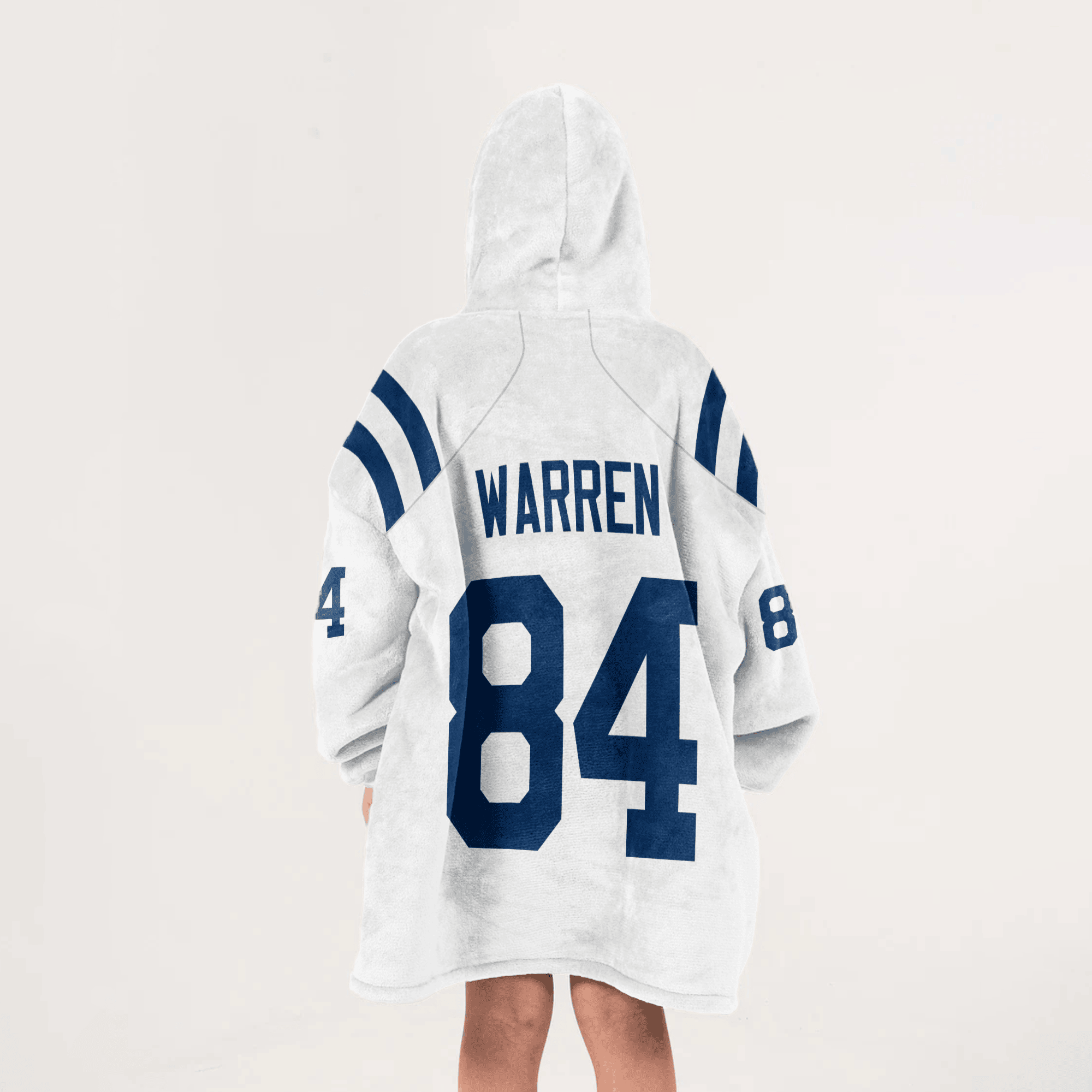 Kid 84 Indianapolis Football Unisex Blanket Hoodie