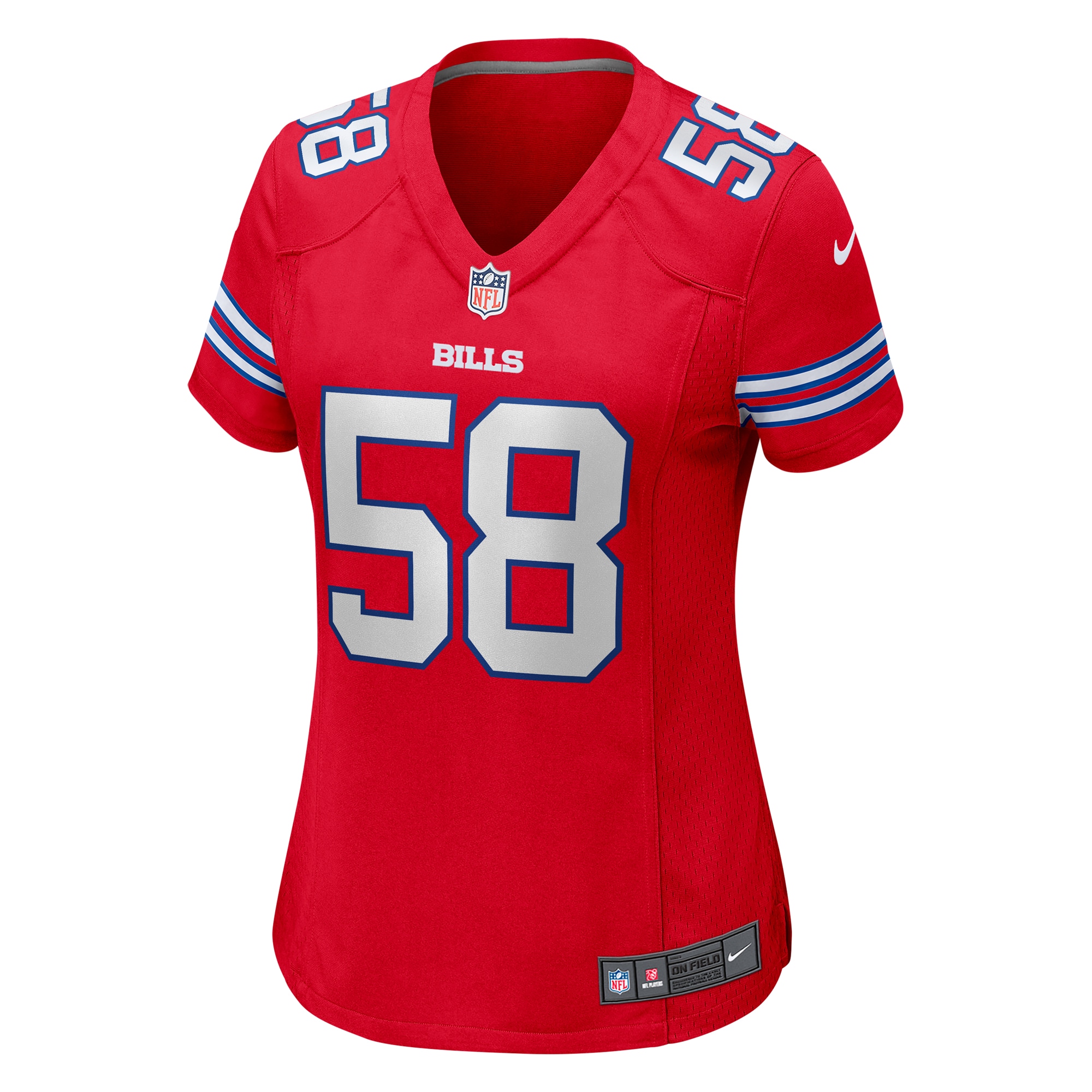 Matt Milano Buffalo Bills Women's Player Jersey - Red