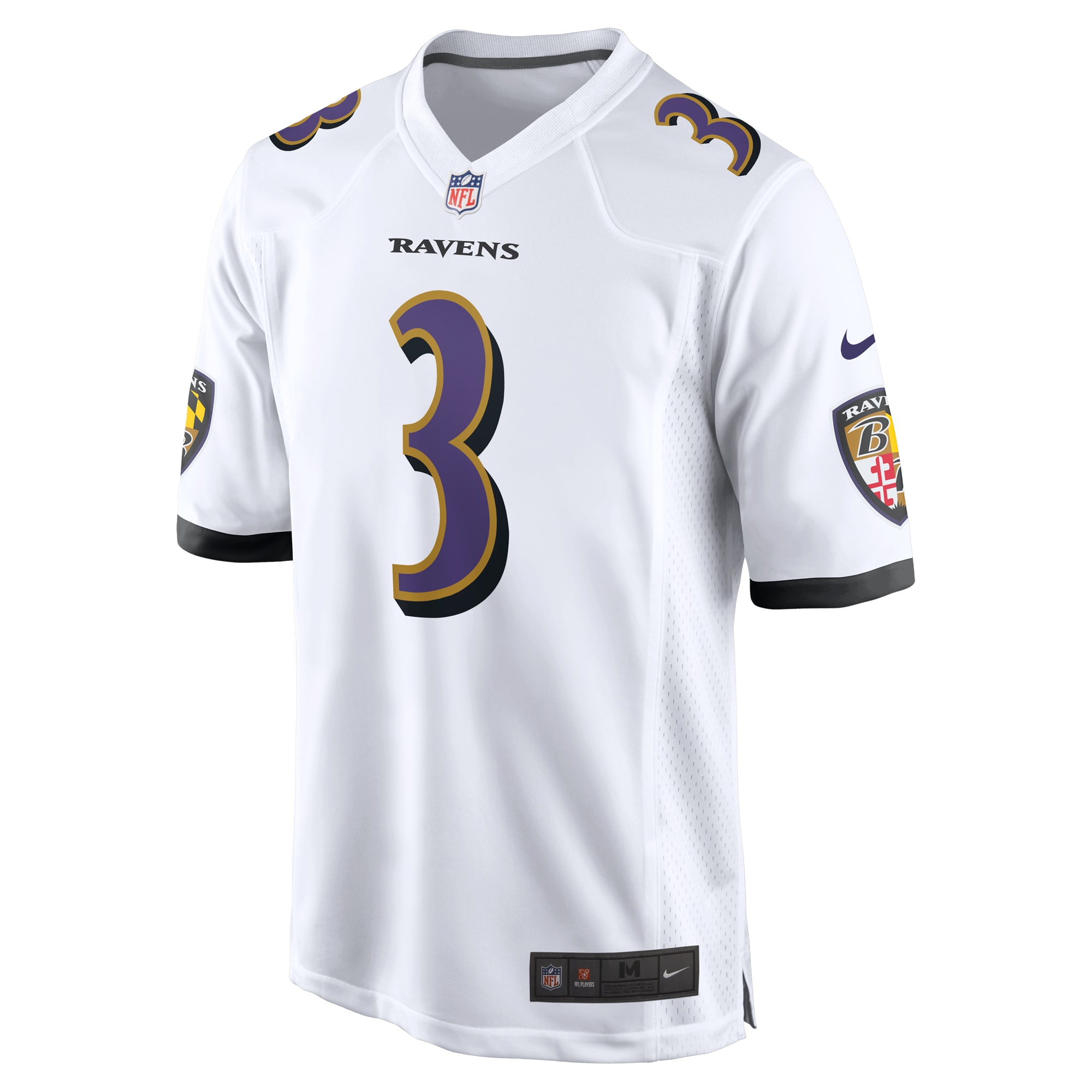 Odell Beckham Jr. Baltimore Ravens  Game Jersey - White