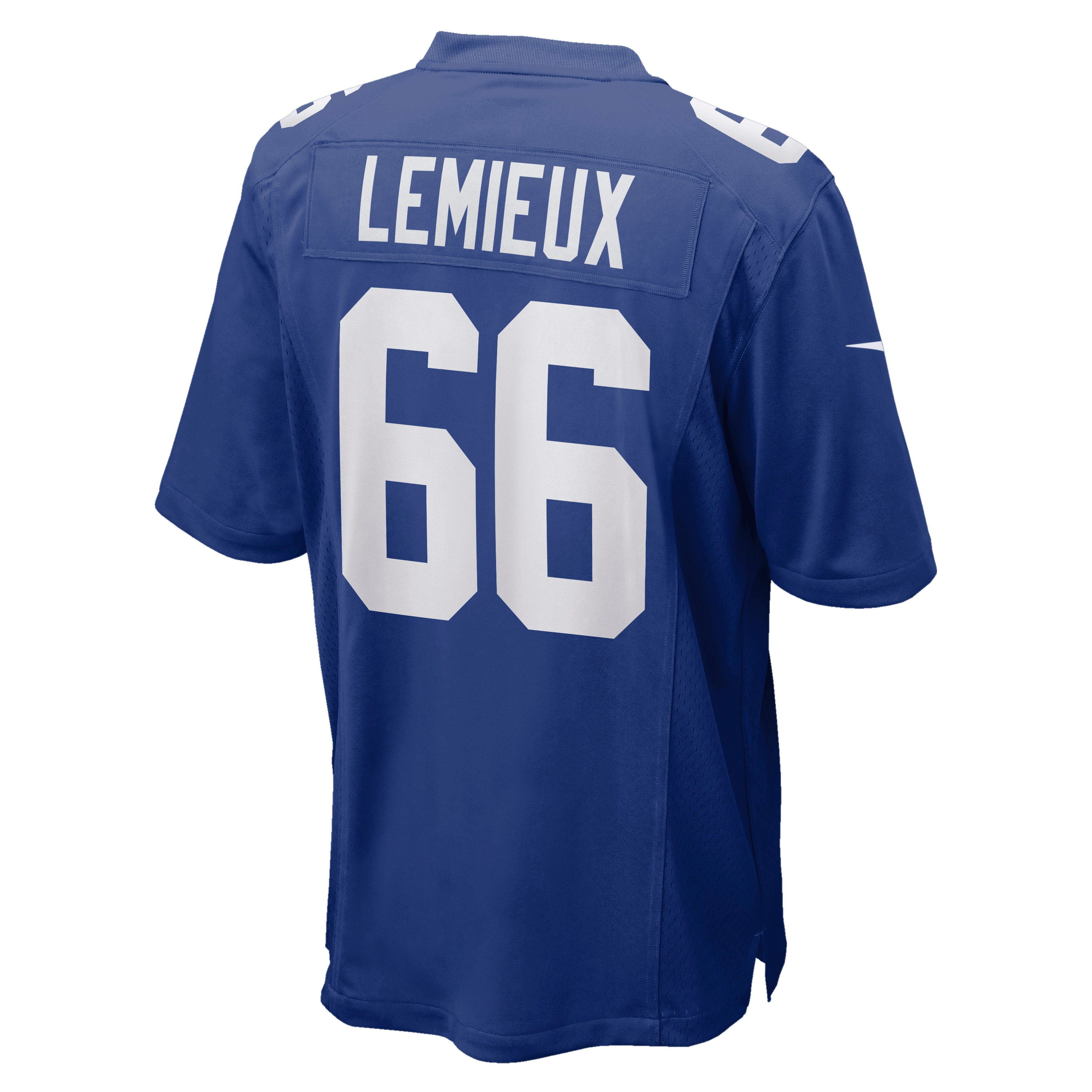 Shane Lemieux New York Giants Game Jersey - Royal