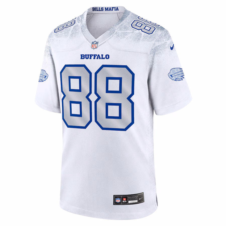 Dawson Knox #88 Buffalo Bills 2025 Rivalries Collection Game Jersey - White