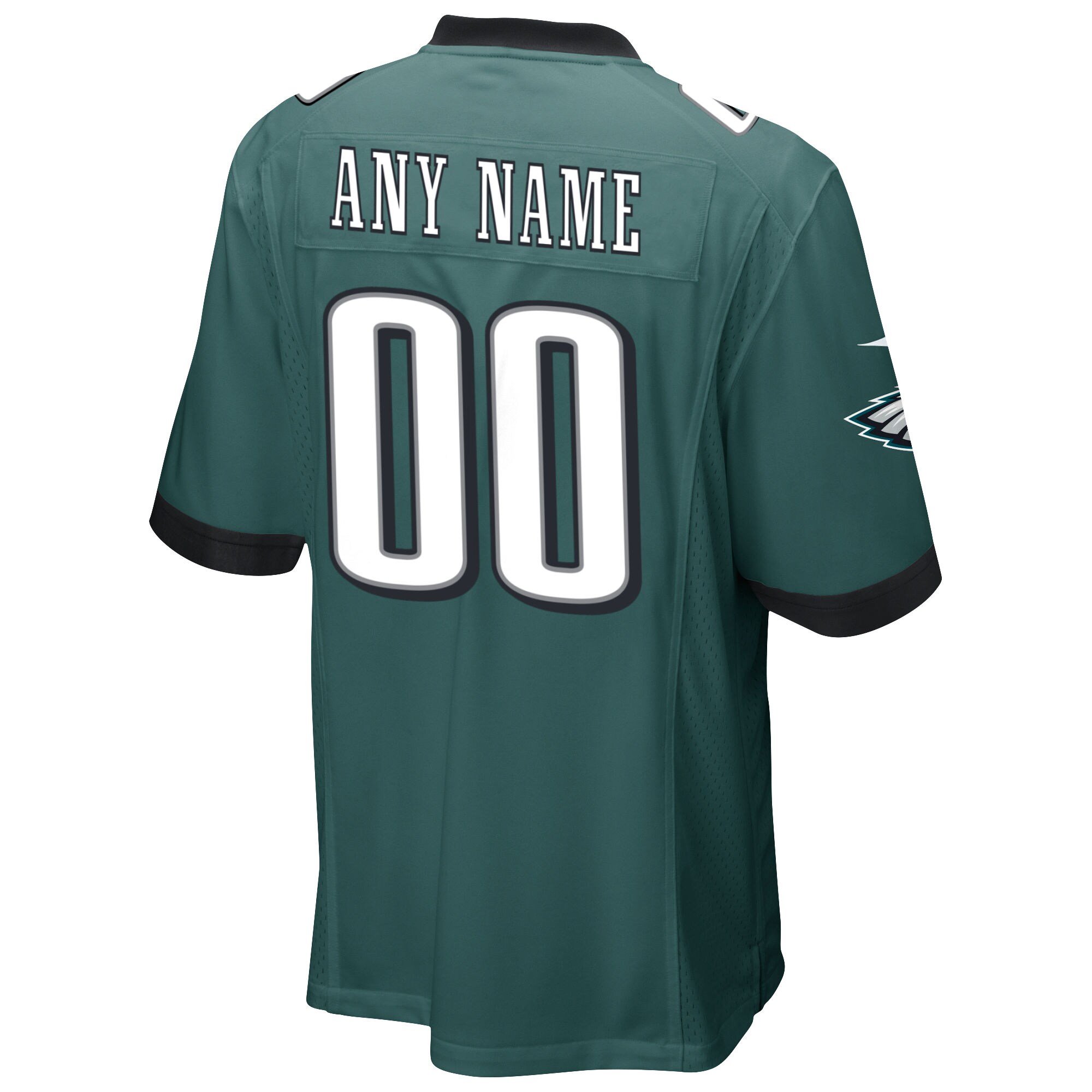 Philadelphia Eagles  Custom Game Jersey - Midnight Green