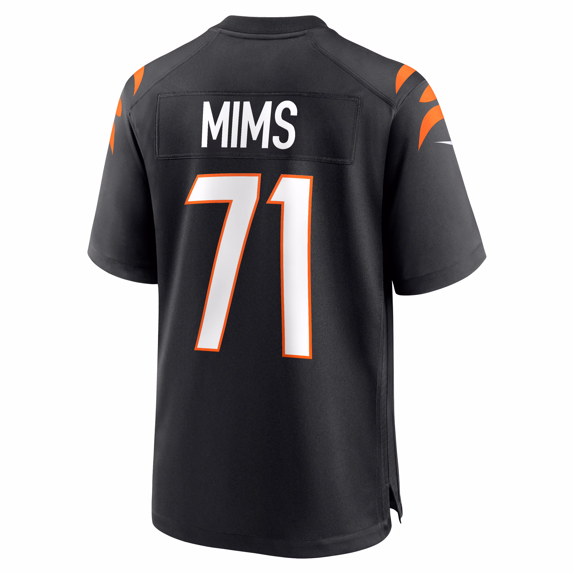 Amarius Mims Cincinnati Bengals 2024 NFL Draft First Round Pick Player Game Jersey - Black