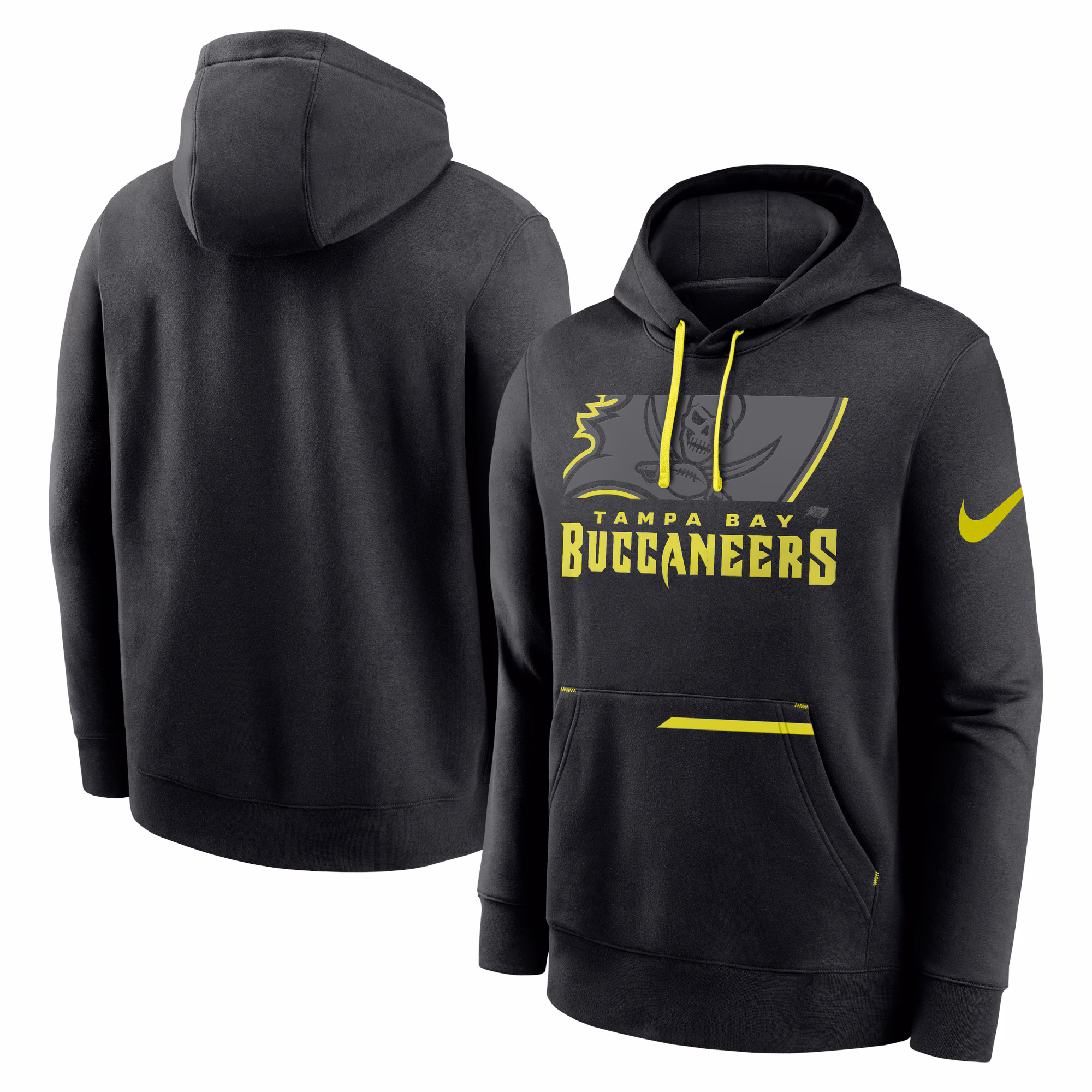 Tampa Bay Buccaneers Volt Pullover Hoodie - Black