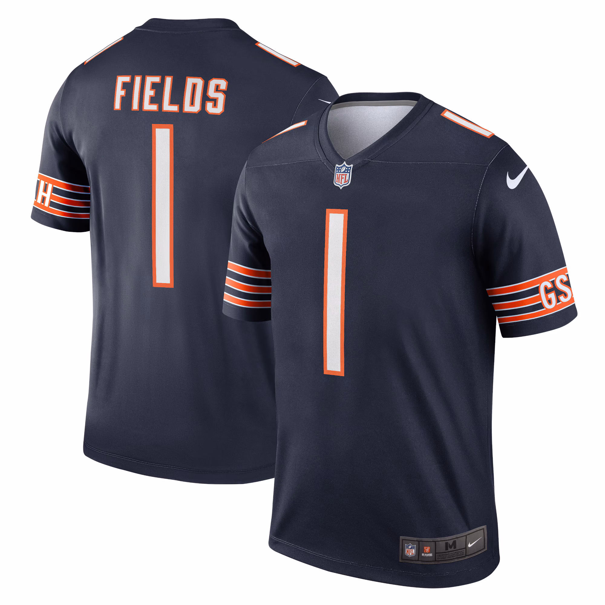Justin Fields Chicago Bears Legend Jersey - Navy