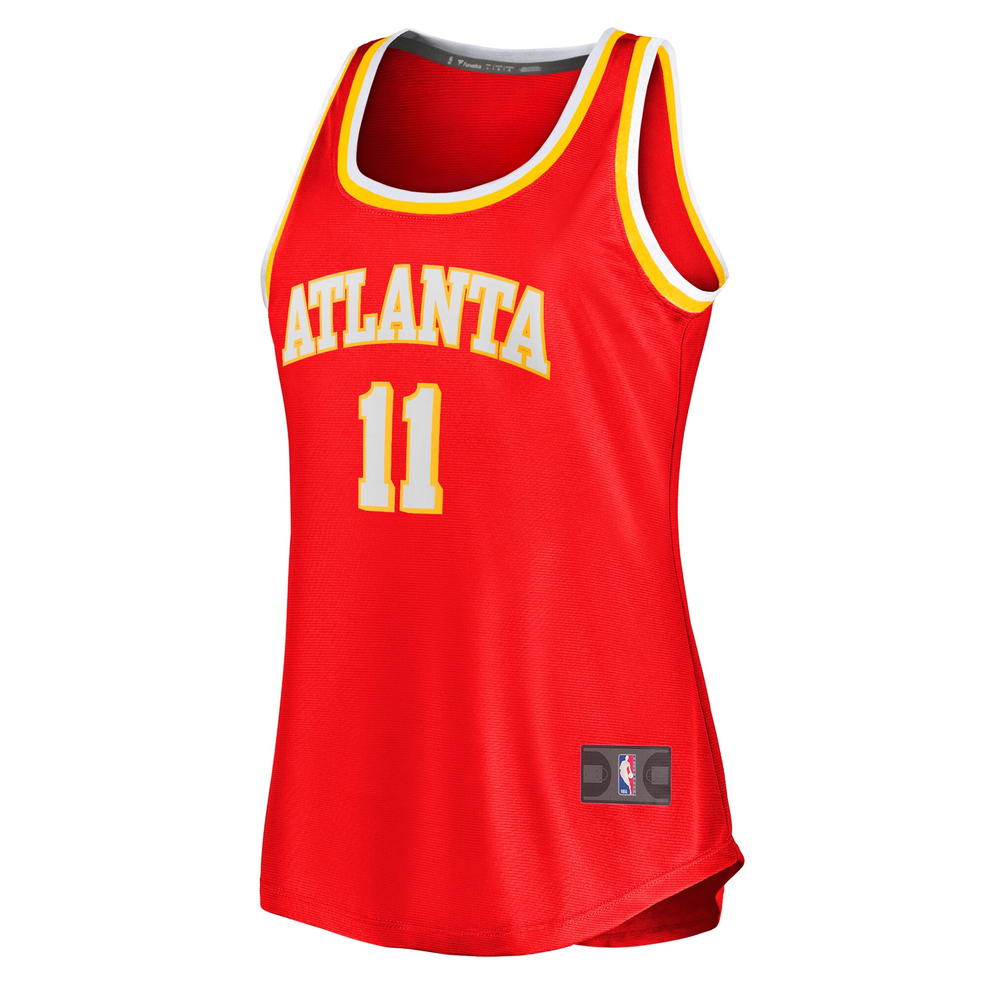 Trae Young Atlanta Hawks  Women's 2020/21 Fast Break Tank Jersey - Icon Edition - Red