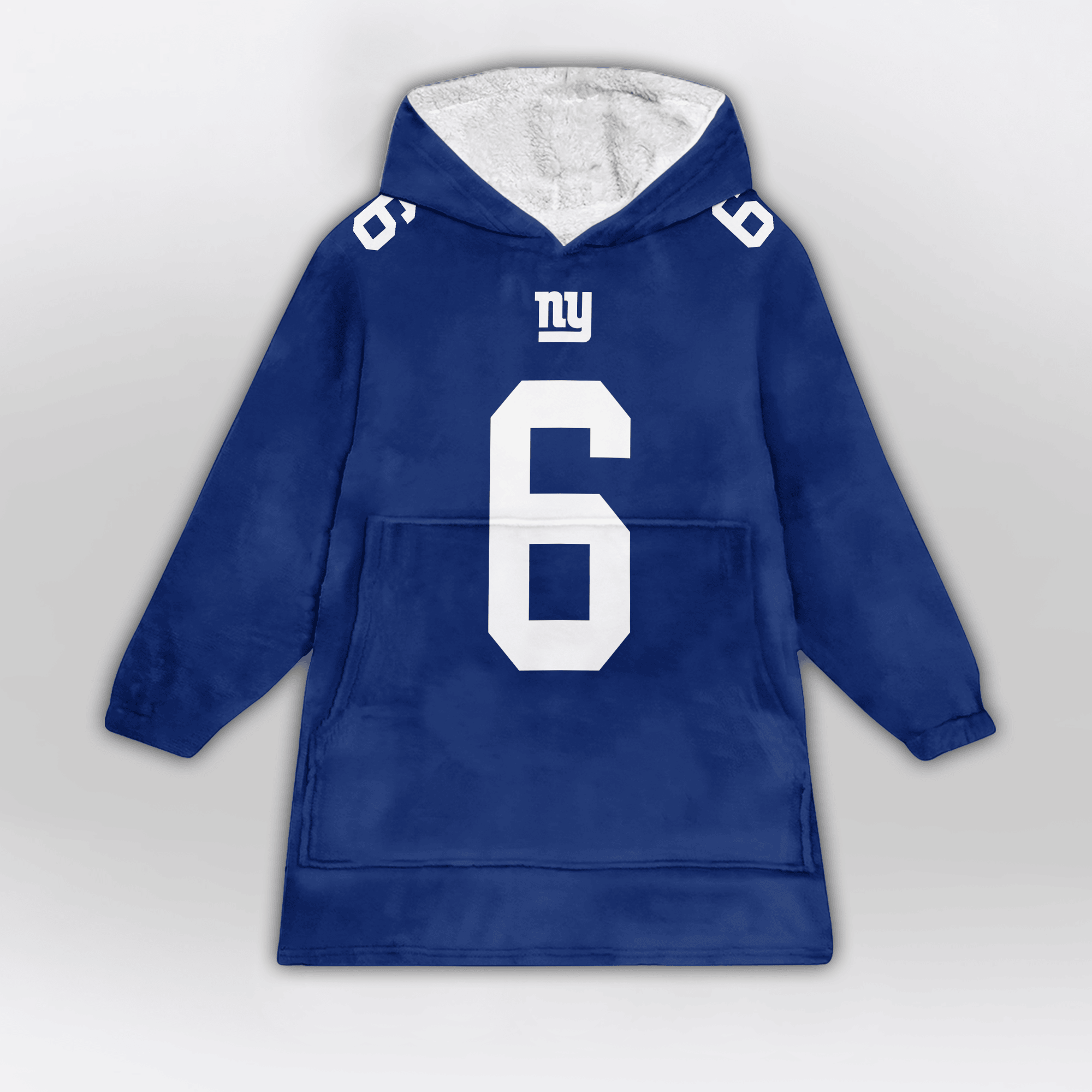 J.D 6 New York G Football Unisex Blanket Hoodie
