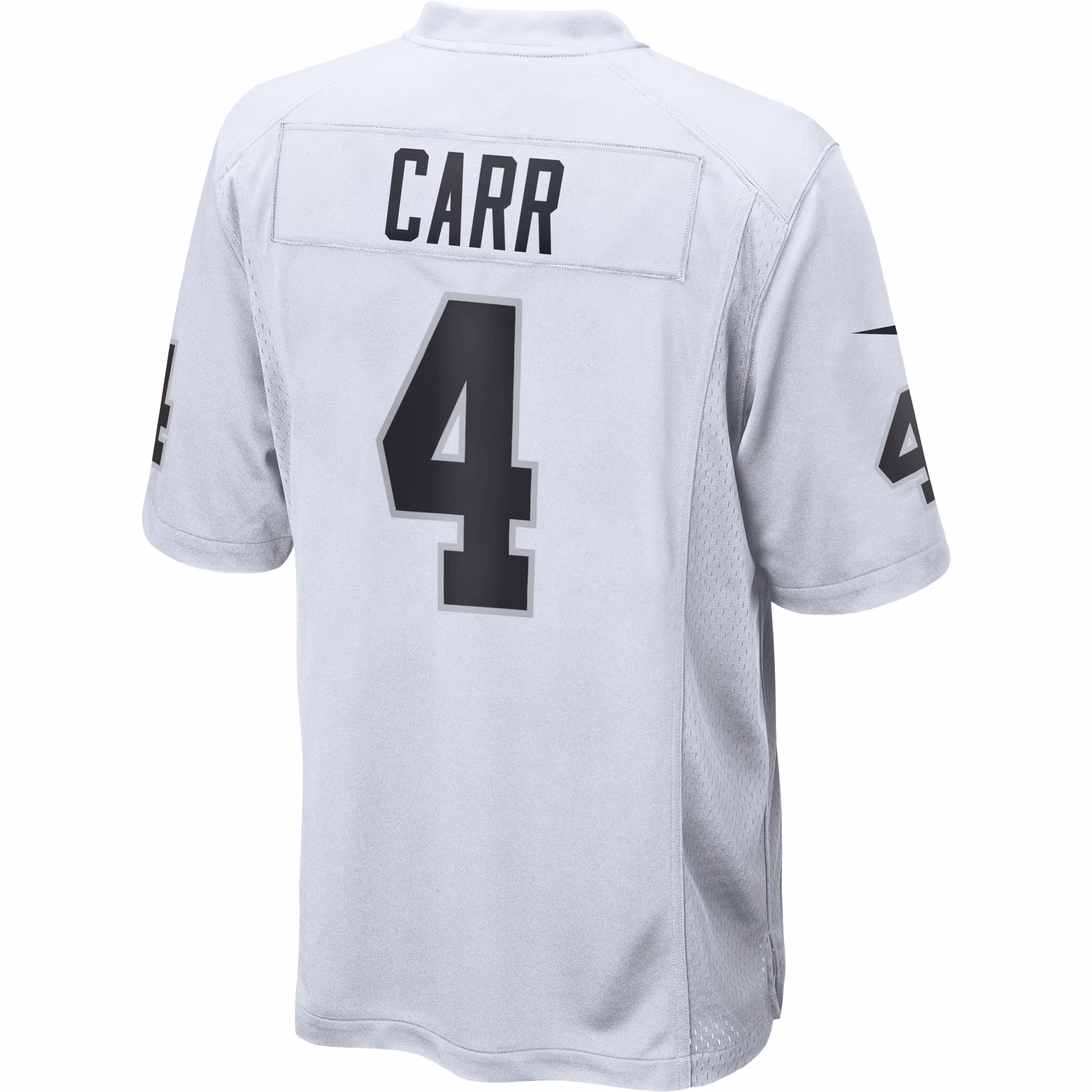 Derek Carr Las Vegas Raiders Game Jersey - White