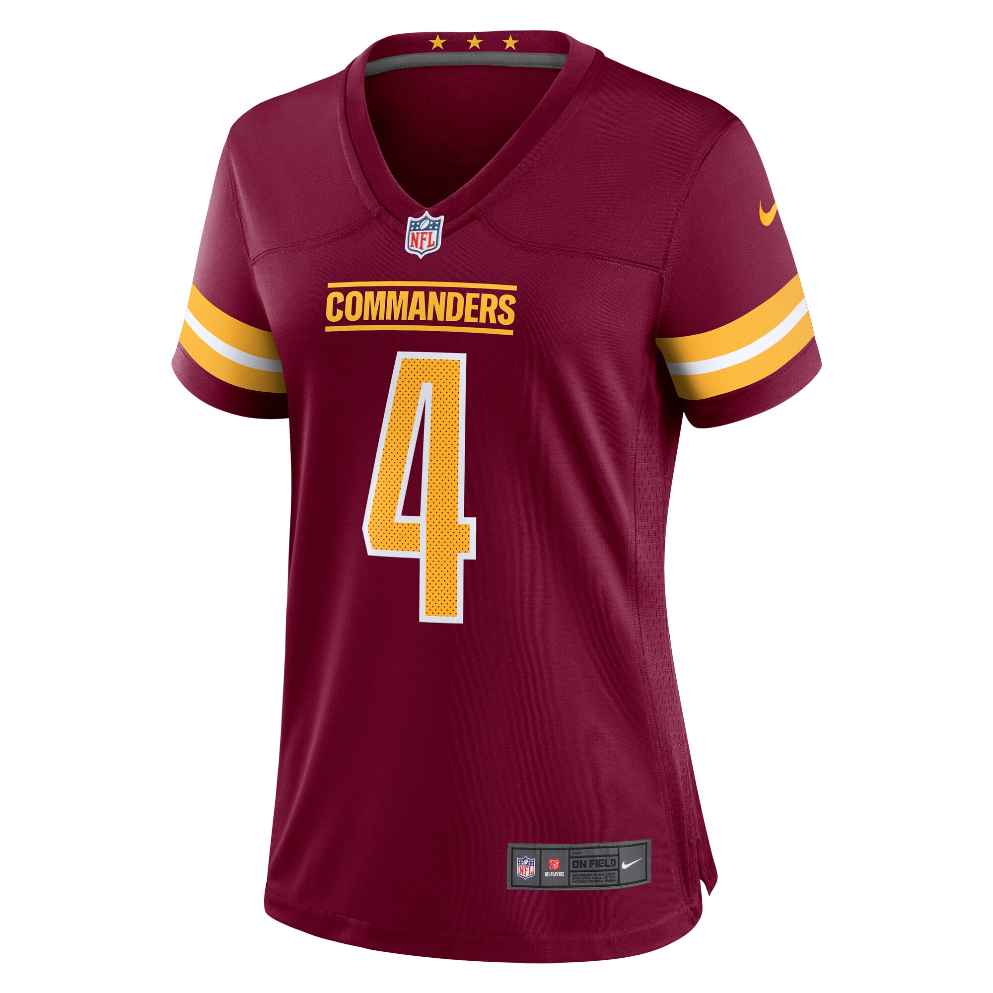 Curtis Samuel Washington Commanders  Women's Game Player Jersey - Burgundy